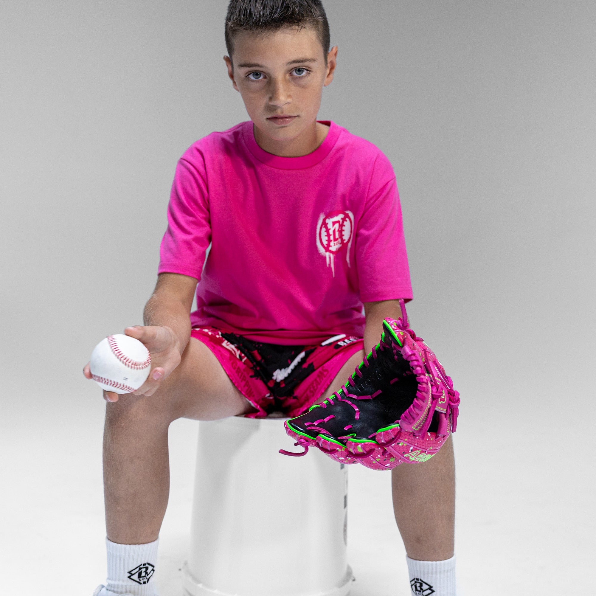 Graffiti Youth Tee - Pink - Image 3
