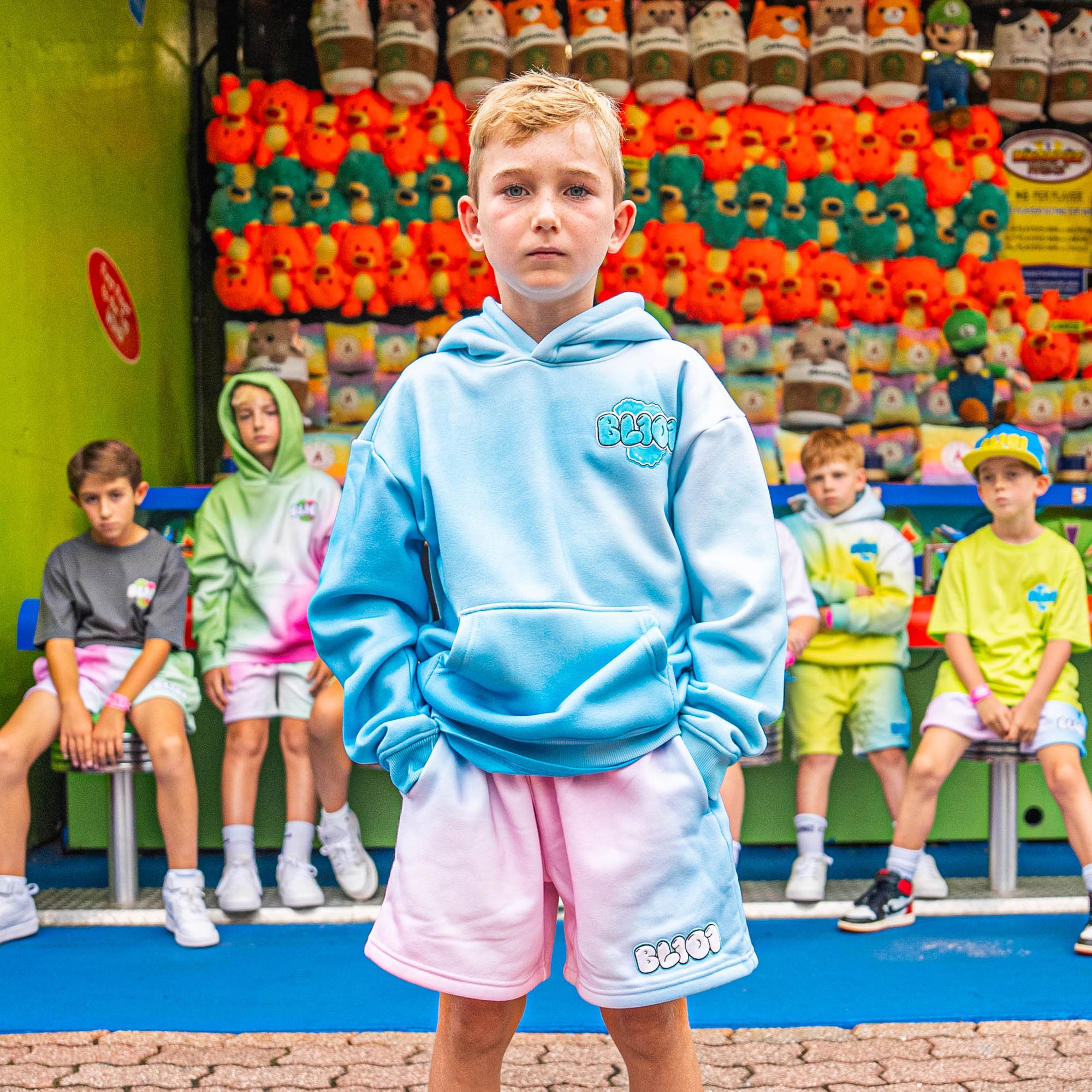 Cotton Candy Hoodie - Blueberry - Image 5