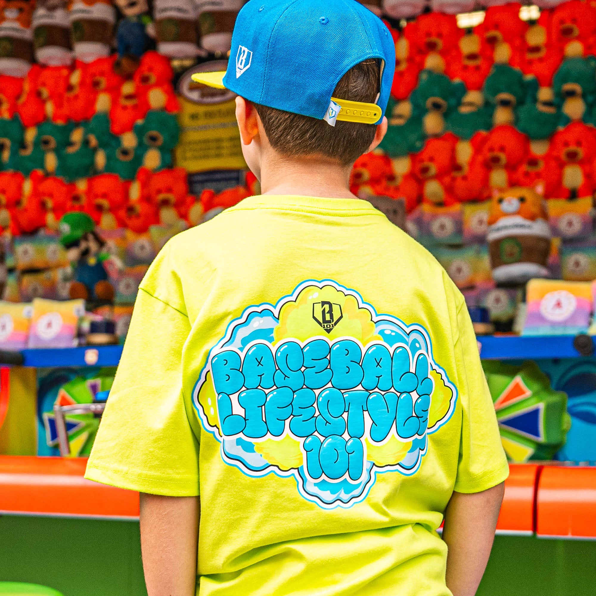 Cotton Candy Youth Tee - Blueberry Lemonade - Image 3