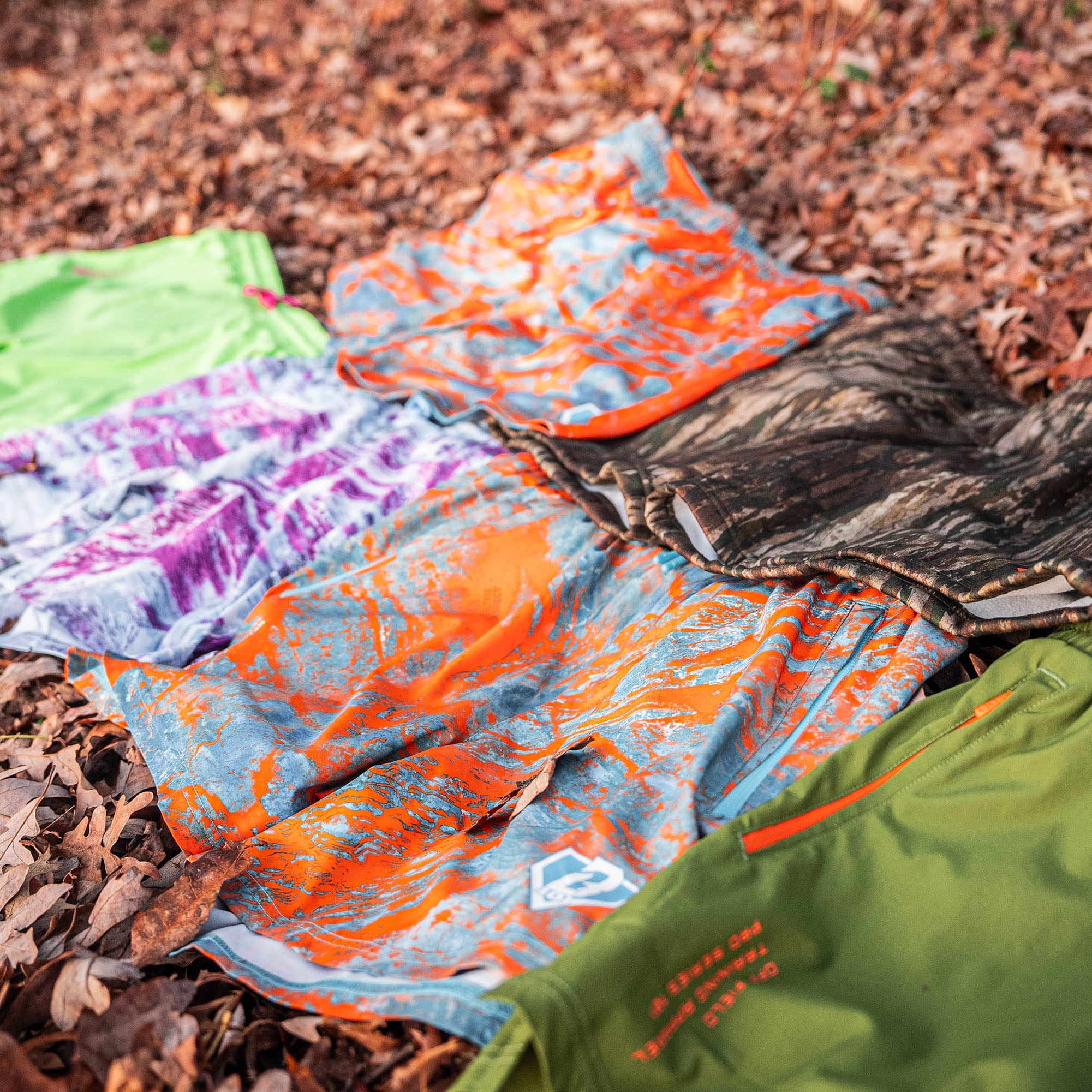Realtree Aspect Shorts - Orange - Image 3