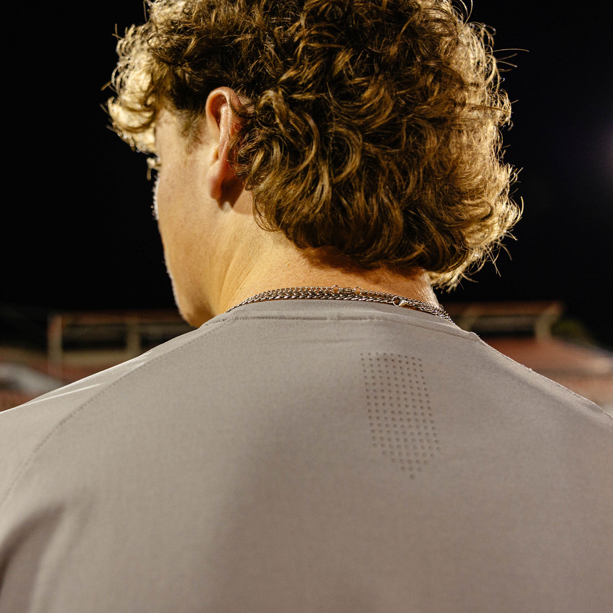 Diamond Tech Vented Tee - Gray - Image 6