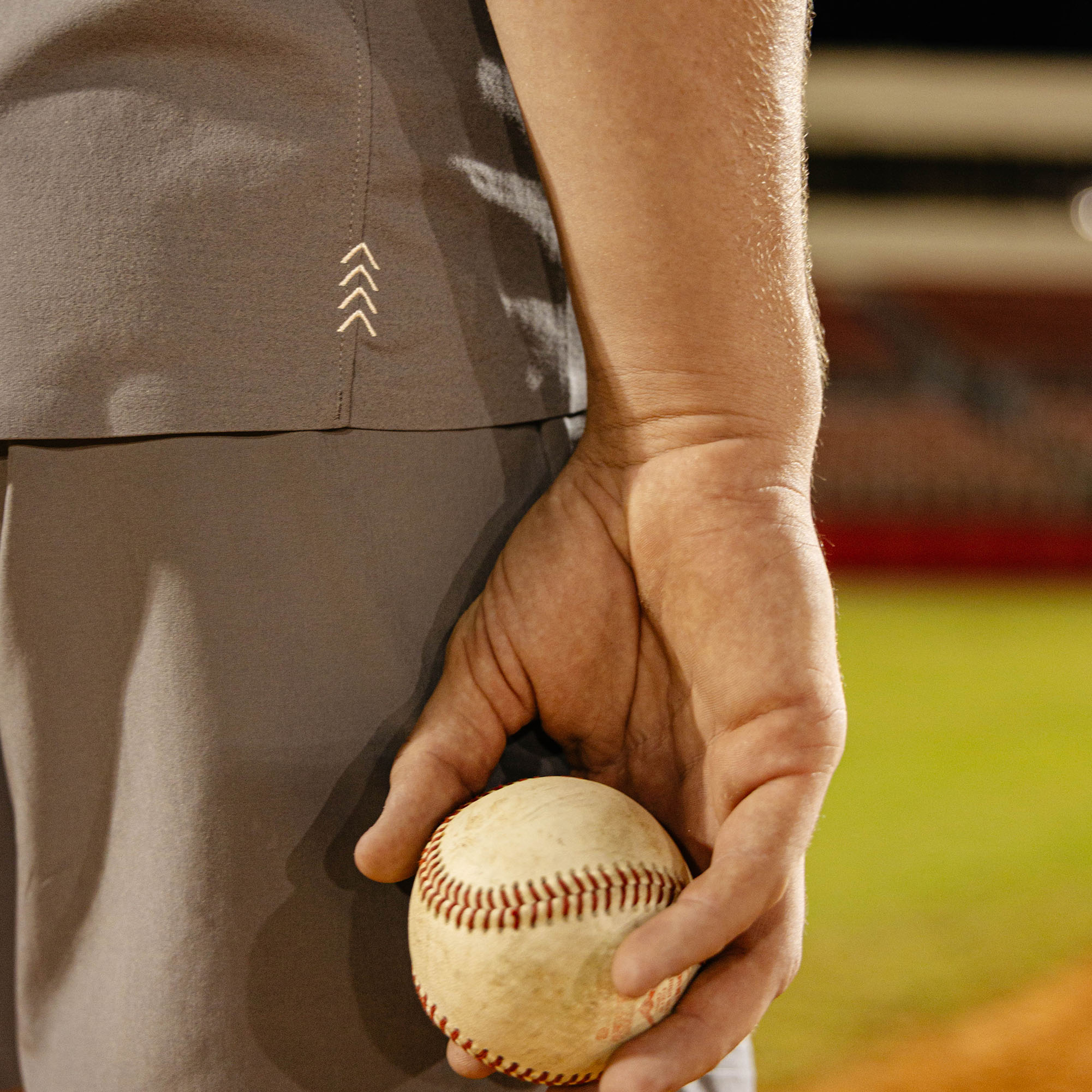 Diamond Tech Vented Tee - Gray - Image 4