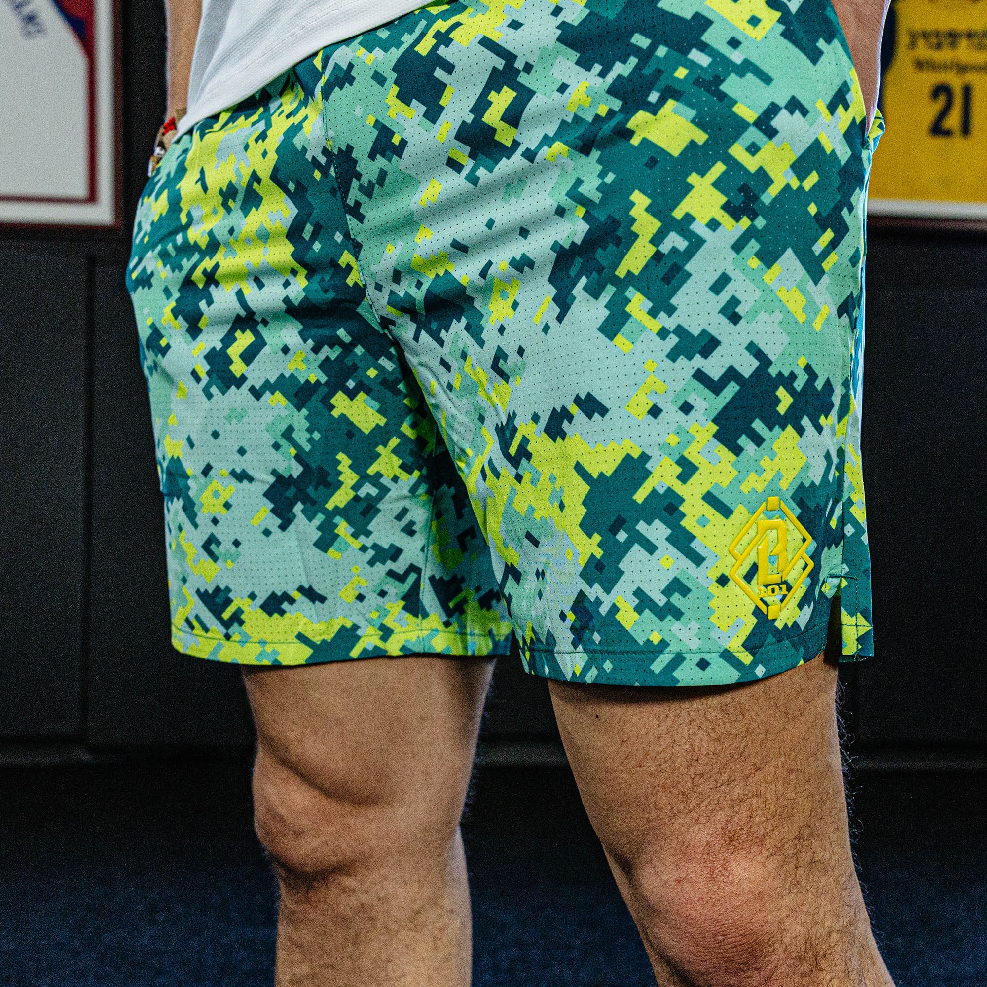 Pro Series Tech Mesh Youth Shorts - Teal - Image 3