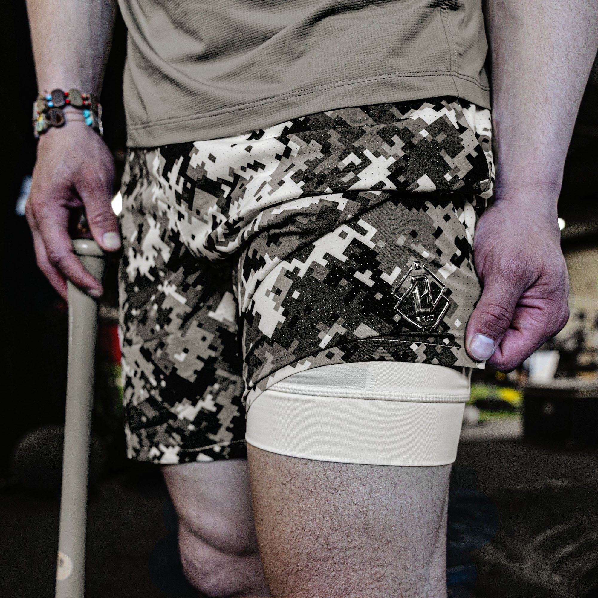 Pro Series Tech Mesh Shorts - Gray - Image 3