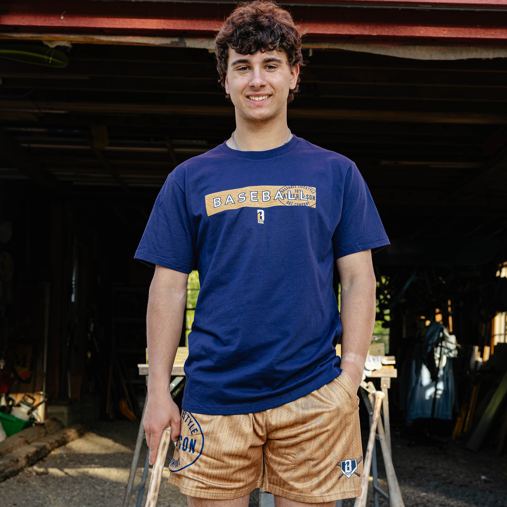 BL101 Bat Co. Shorts - Image 2