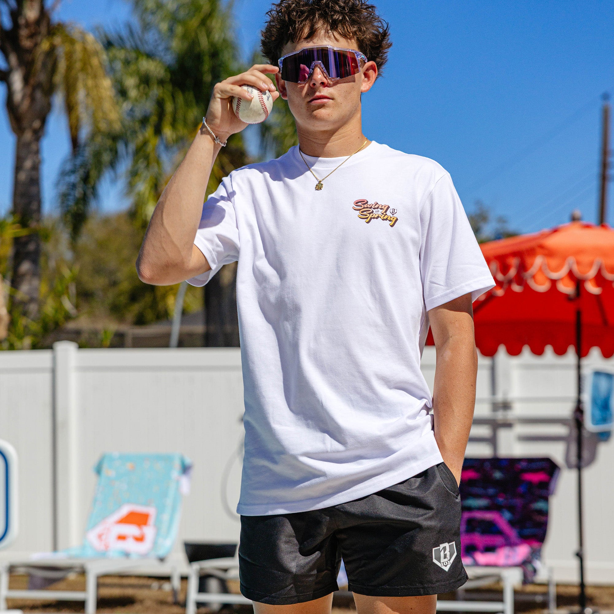 Baseline Swim Trunks - Black - Image 4