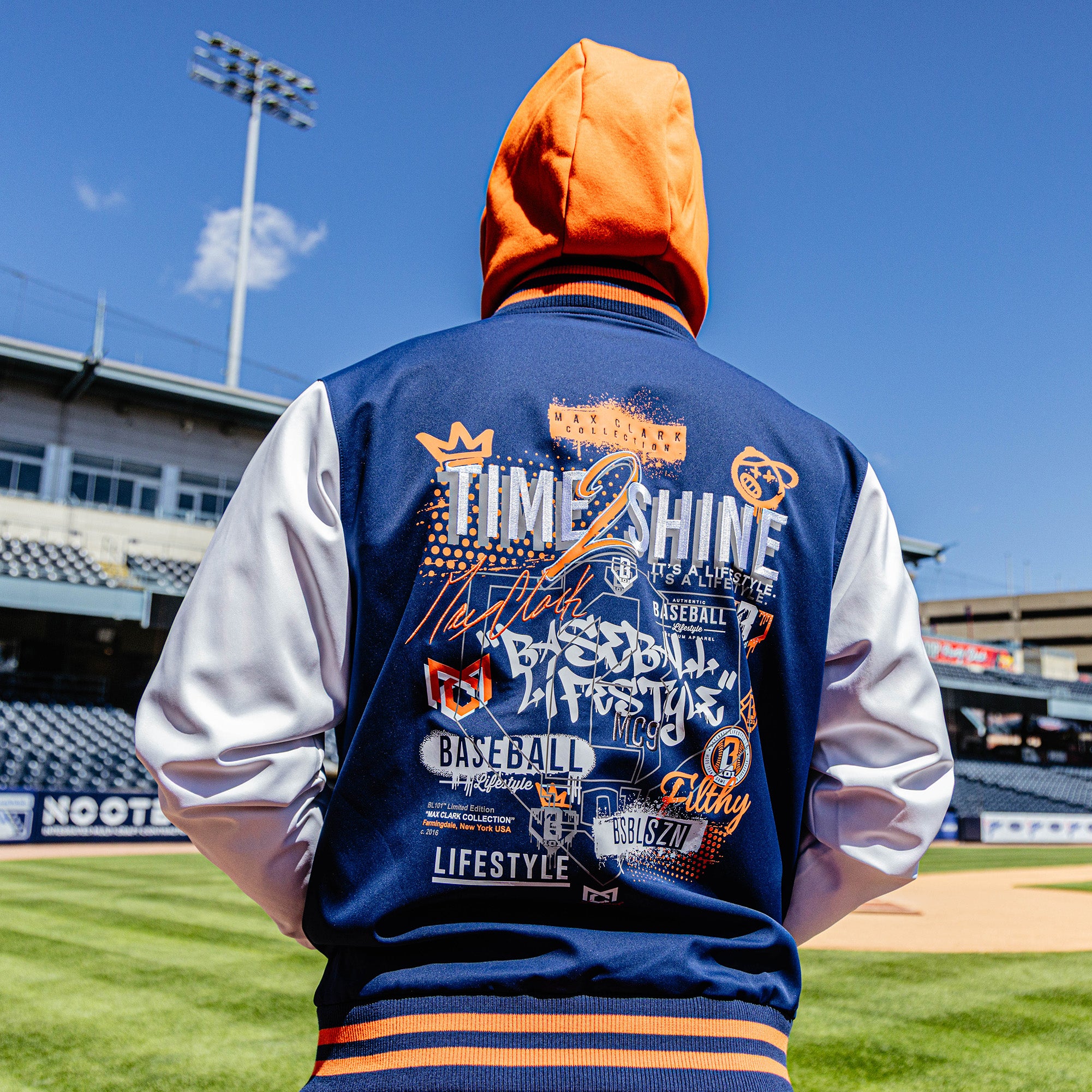 Max Clark Bomber - Navy - Image 3