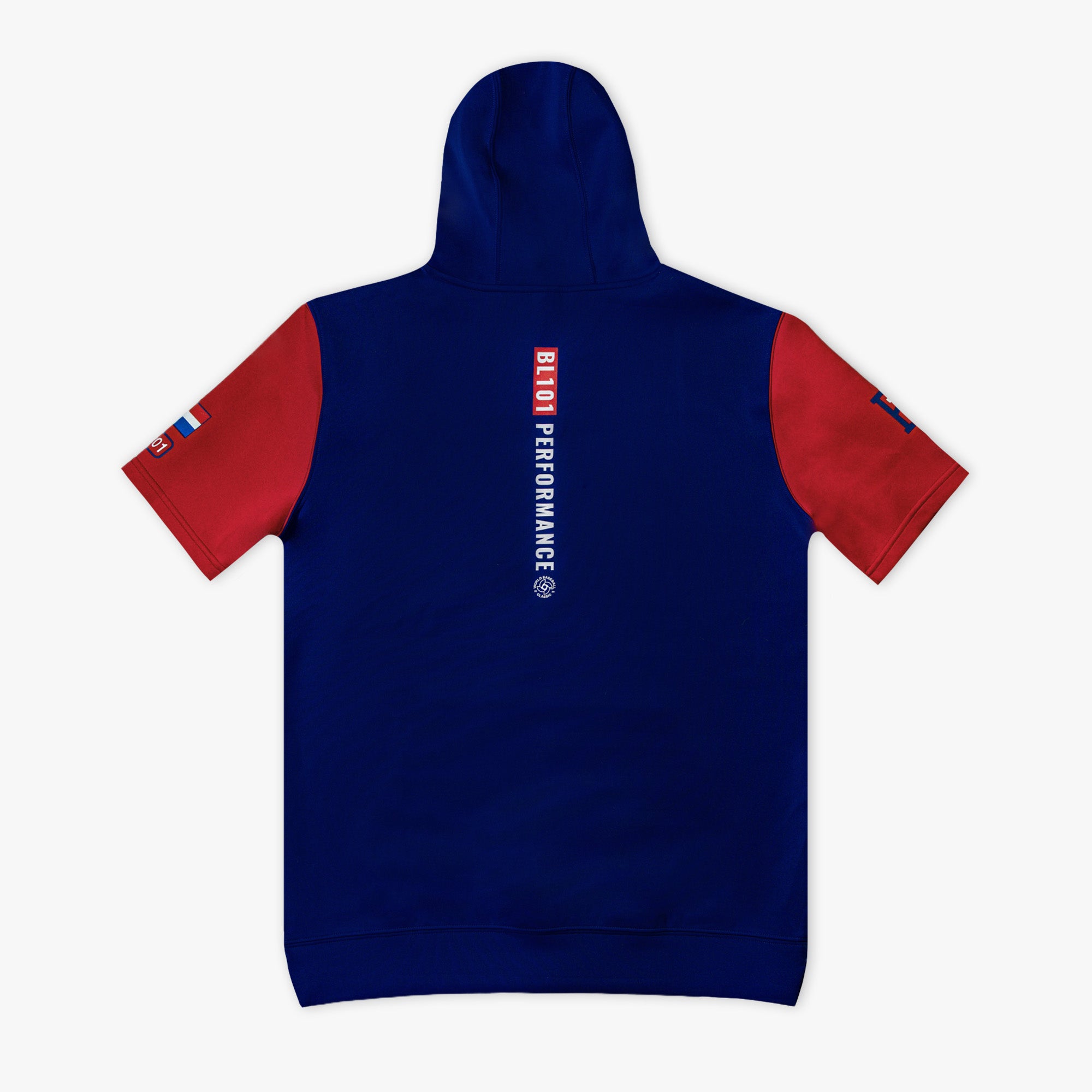 BSBL-SZN Short Sleeve Hoodie V3 - Dominican Republic - Image 2