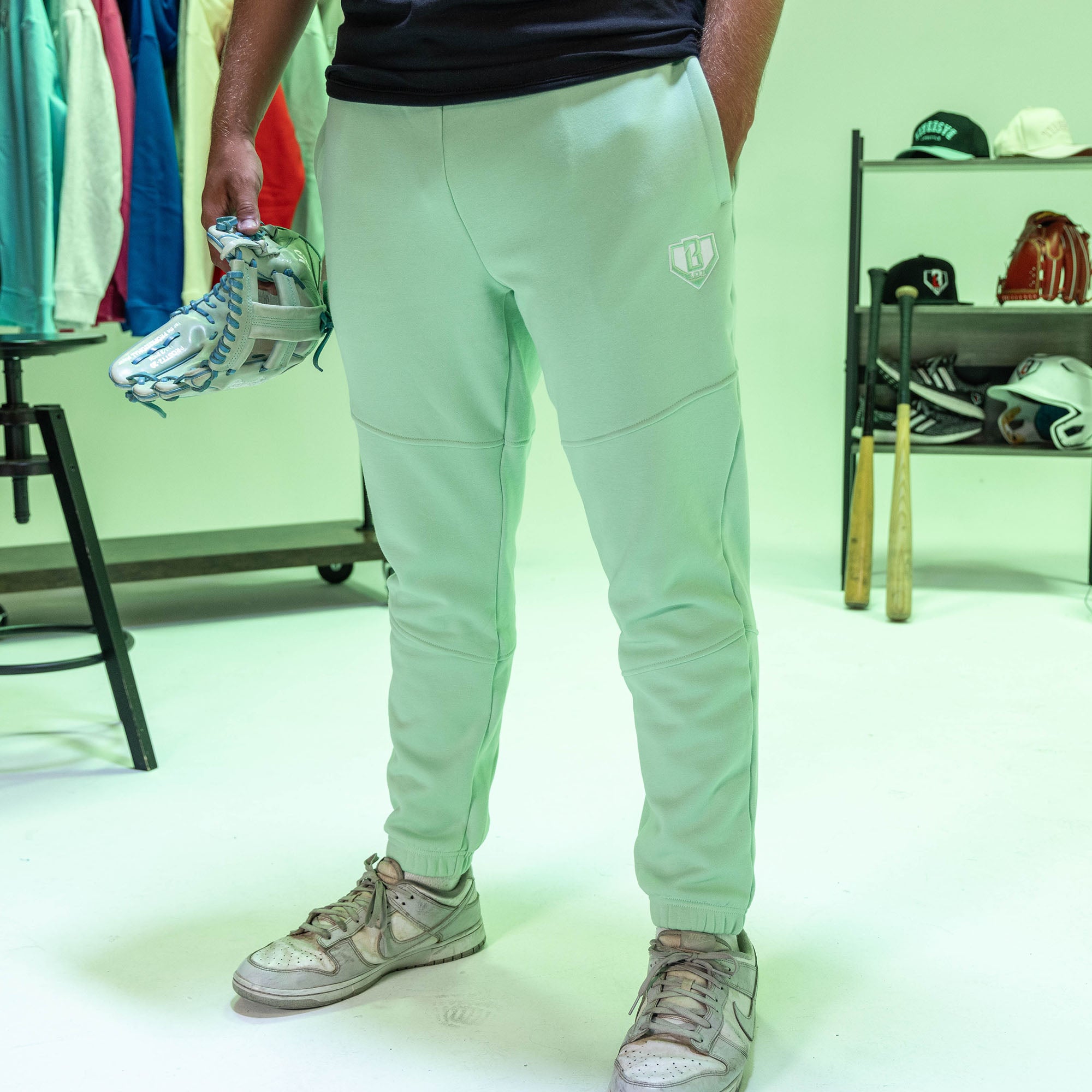 Baseline Sweatpants - Mint - Image 4