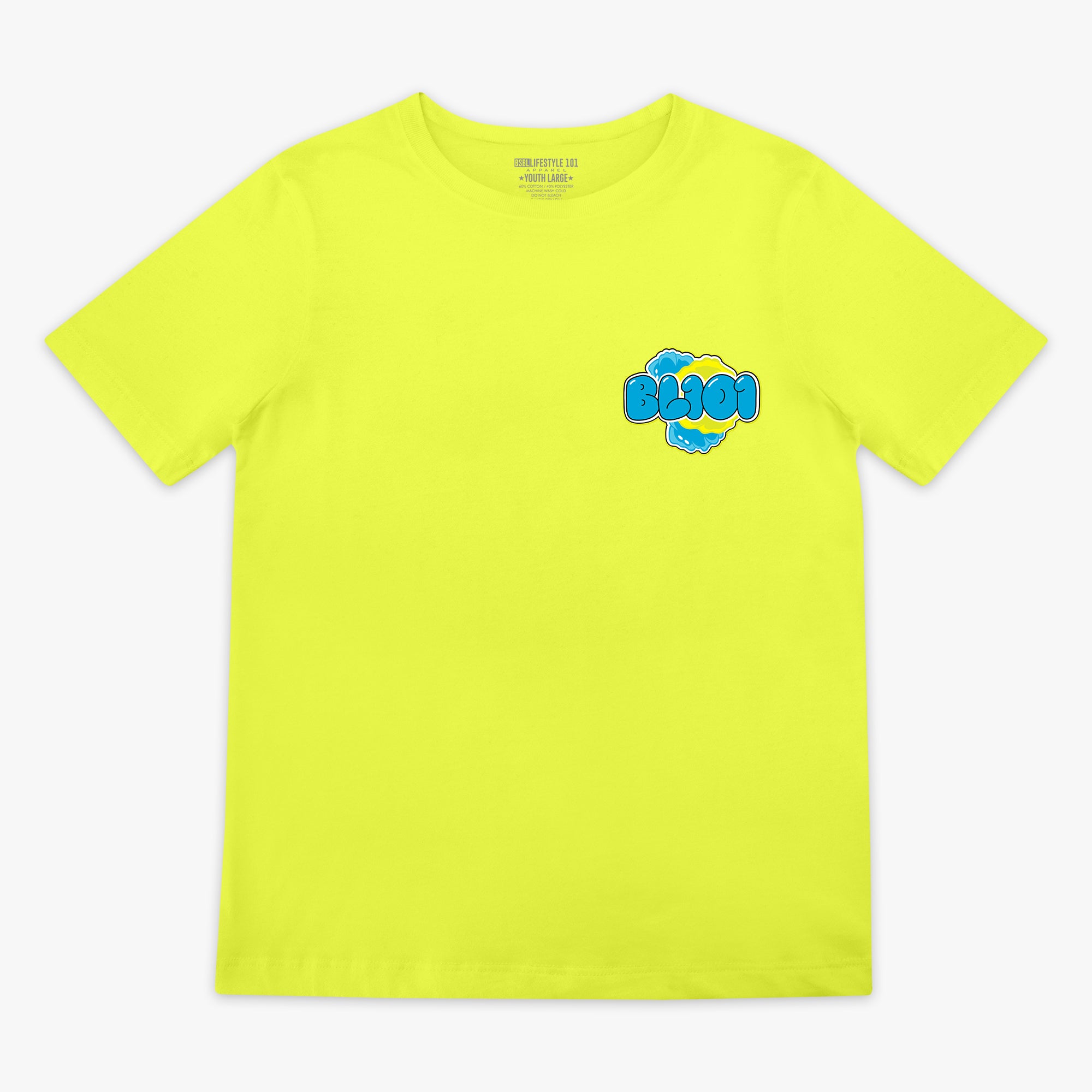 Cotton Candy Youth Tee - Blueberry Lemonade - Image 2
