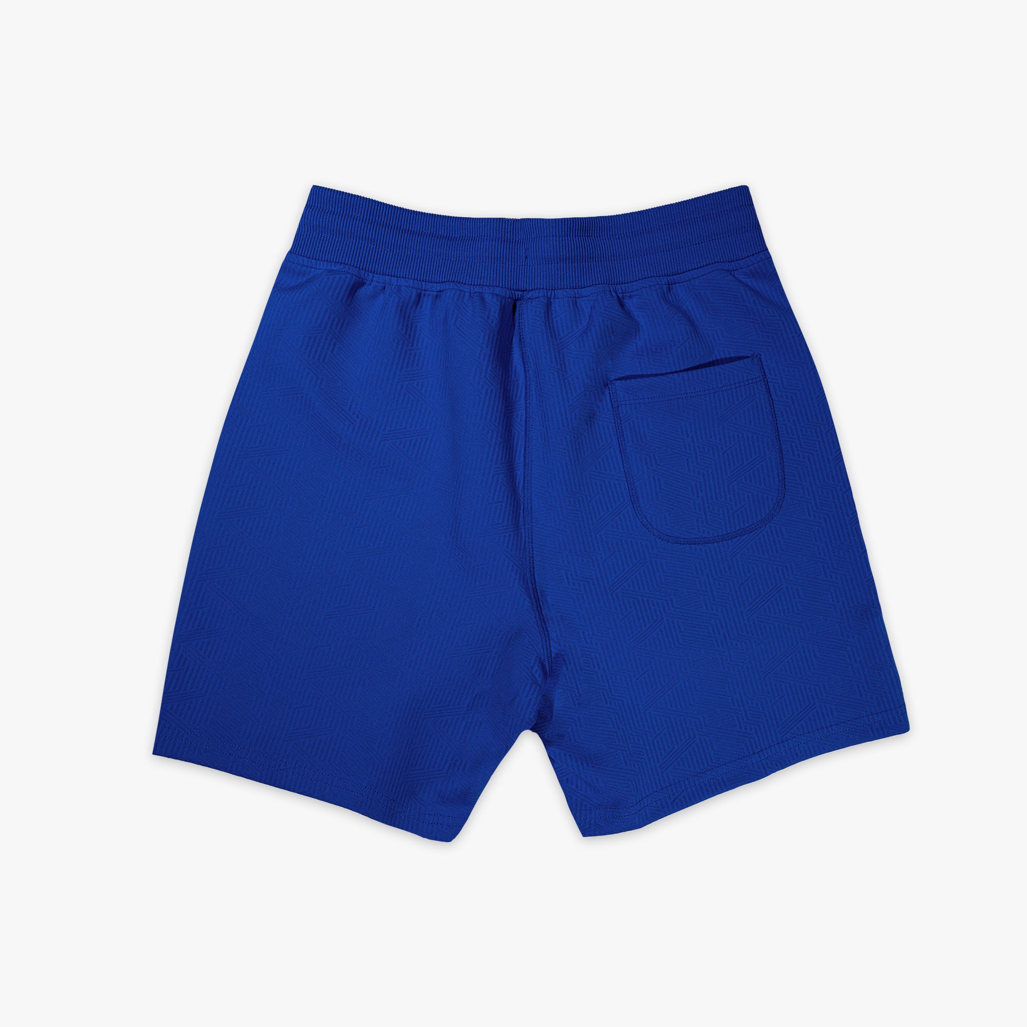 Diamond Tech Jacquard Shorts - Royal Blue - Image 2