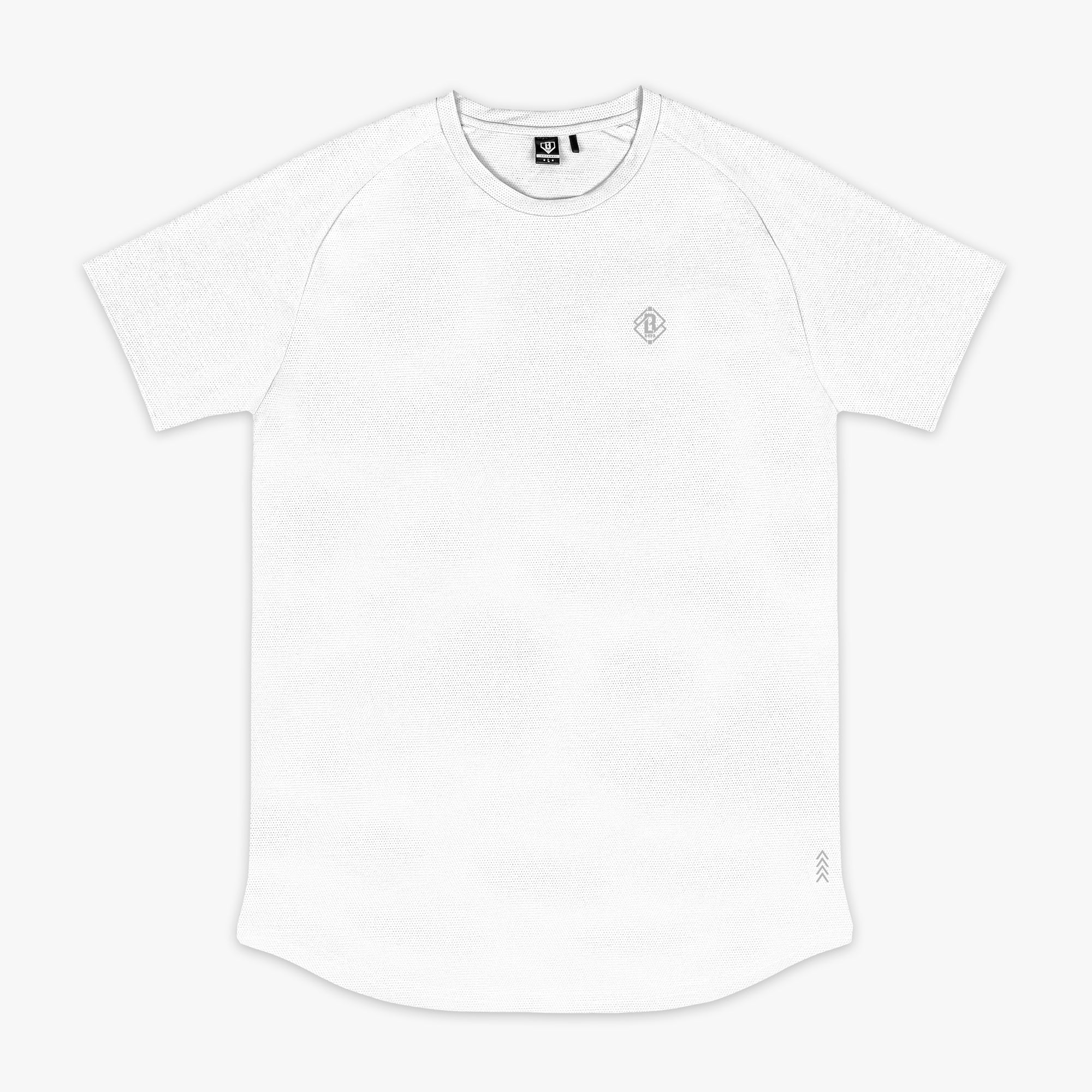 Diamond Tech Tee - White