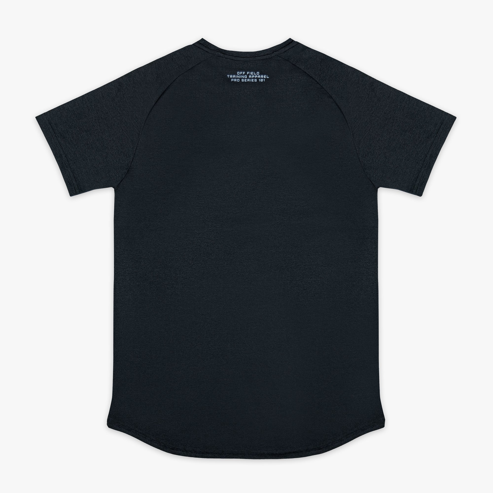 Diamond Tech Youth Tee - Black/Light Blue - Image 2