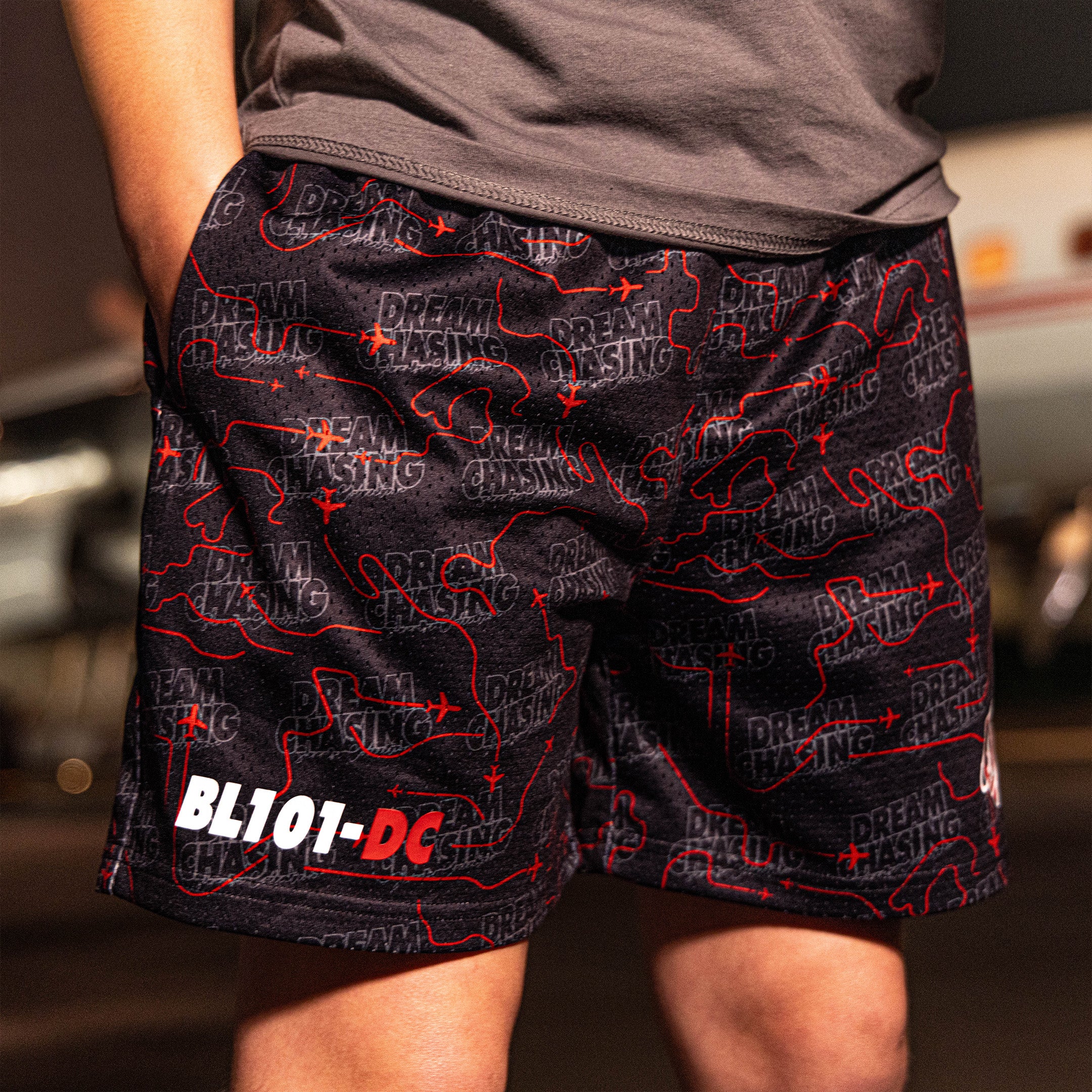 Dream Chaser Shorts - Red Eye - Image 3