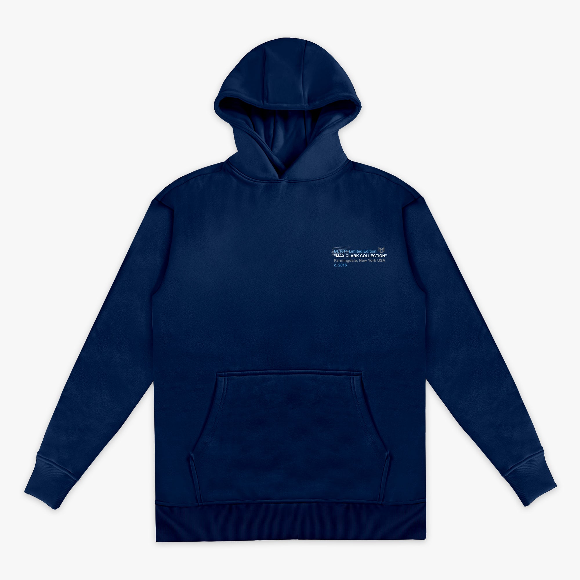 Max Clark Youth Hoodie - Navy - Image 2
