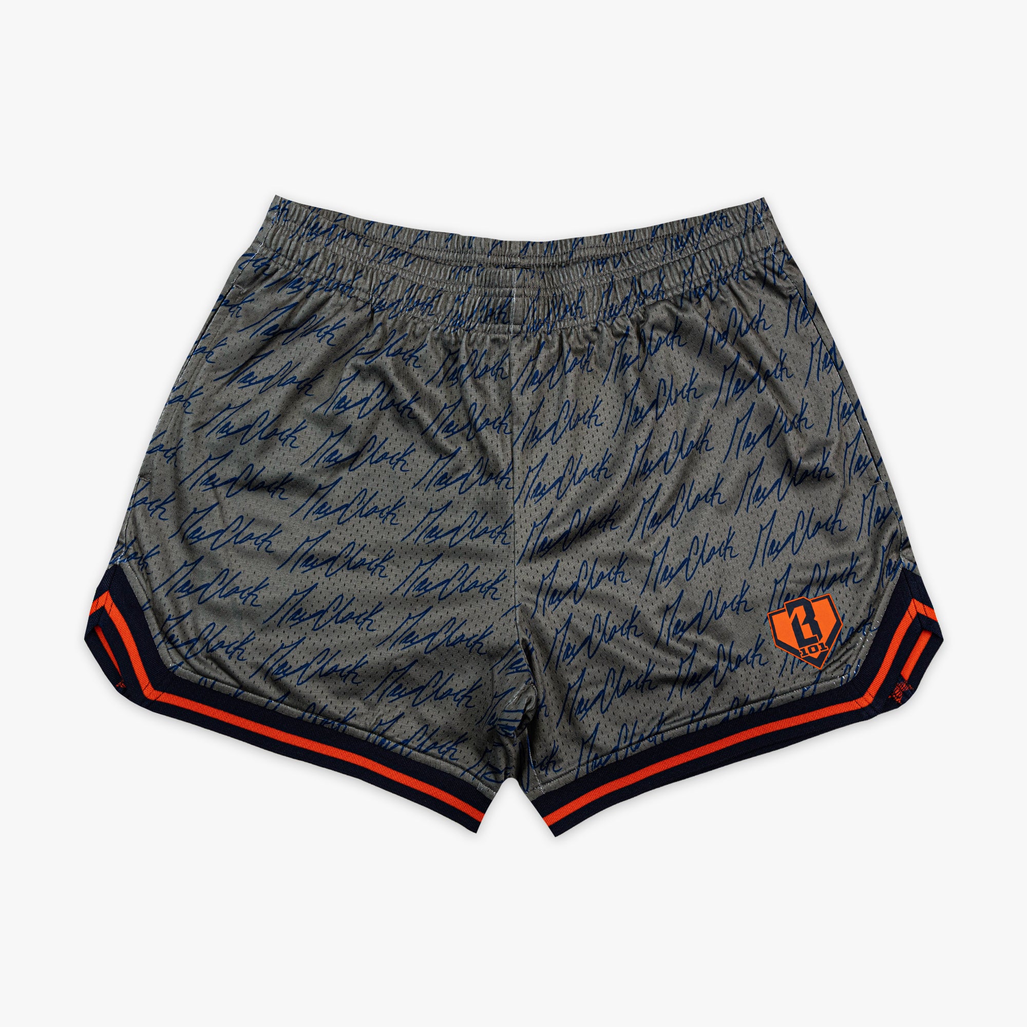 Max Clark Signature Youth Court Shorts - Gray