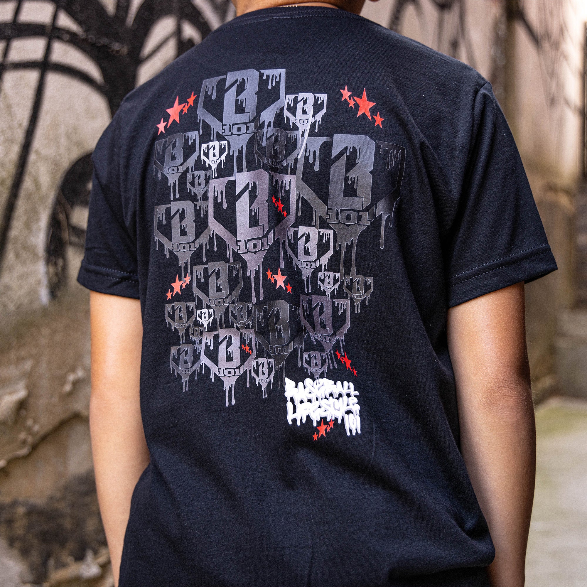 Night Game Drip Youth Tee - Image 3