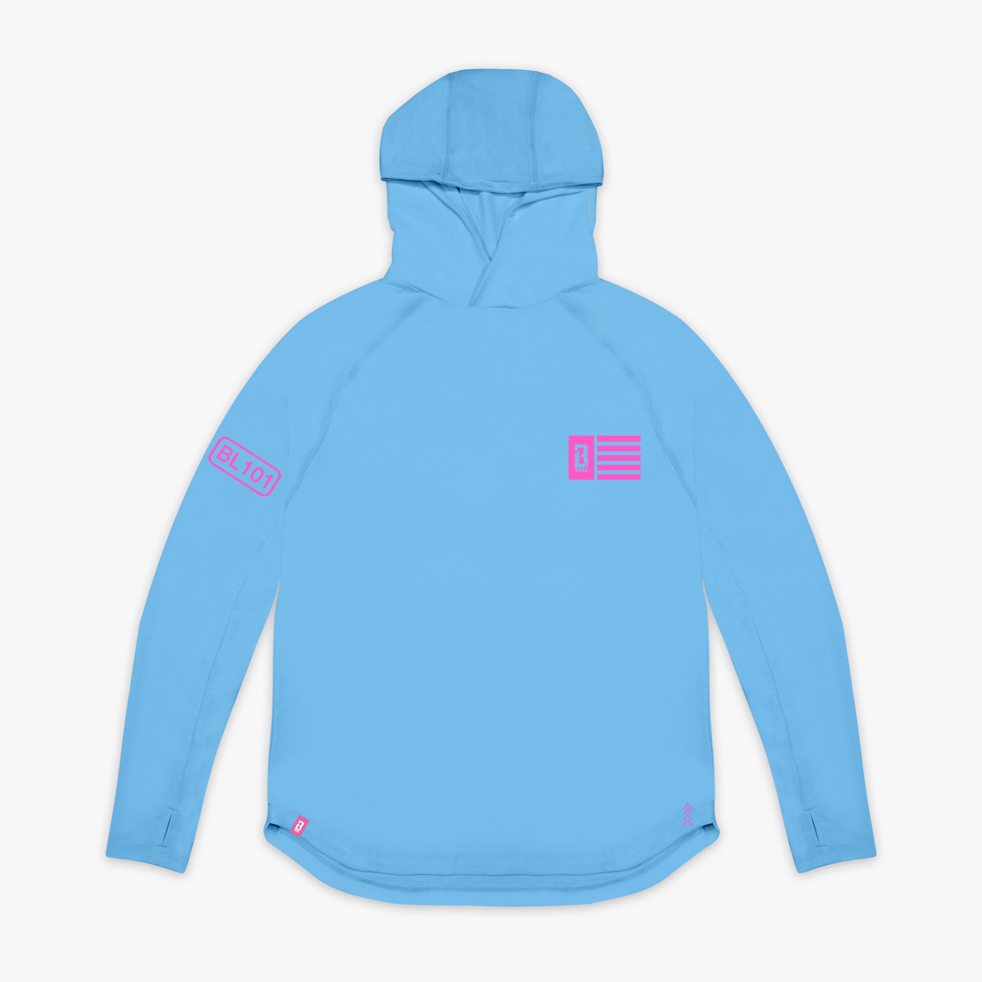 Off-Field Hoodie V2 - Cotton Candy Blue - Image 2