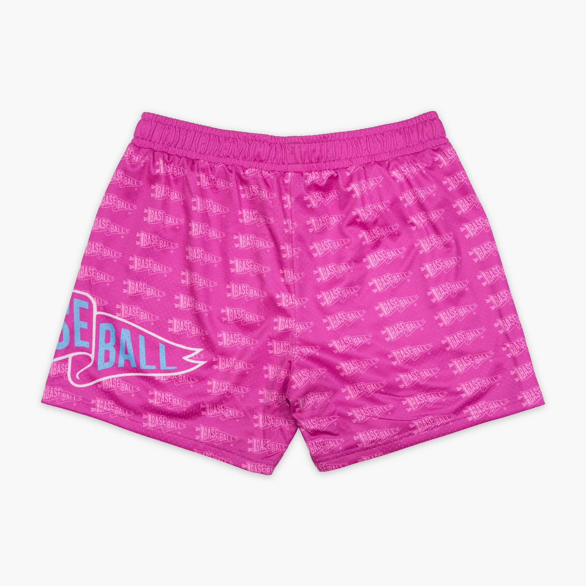 Pennant Shorts - Cotton Candy Pink - Image 2