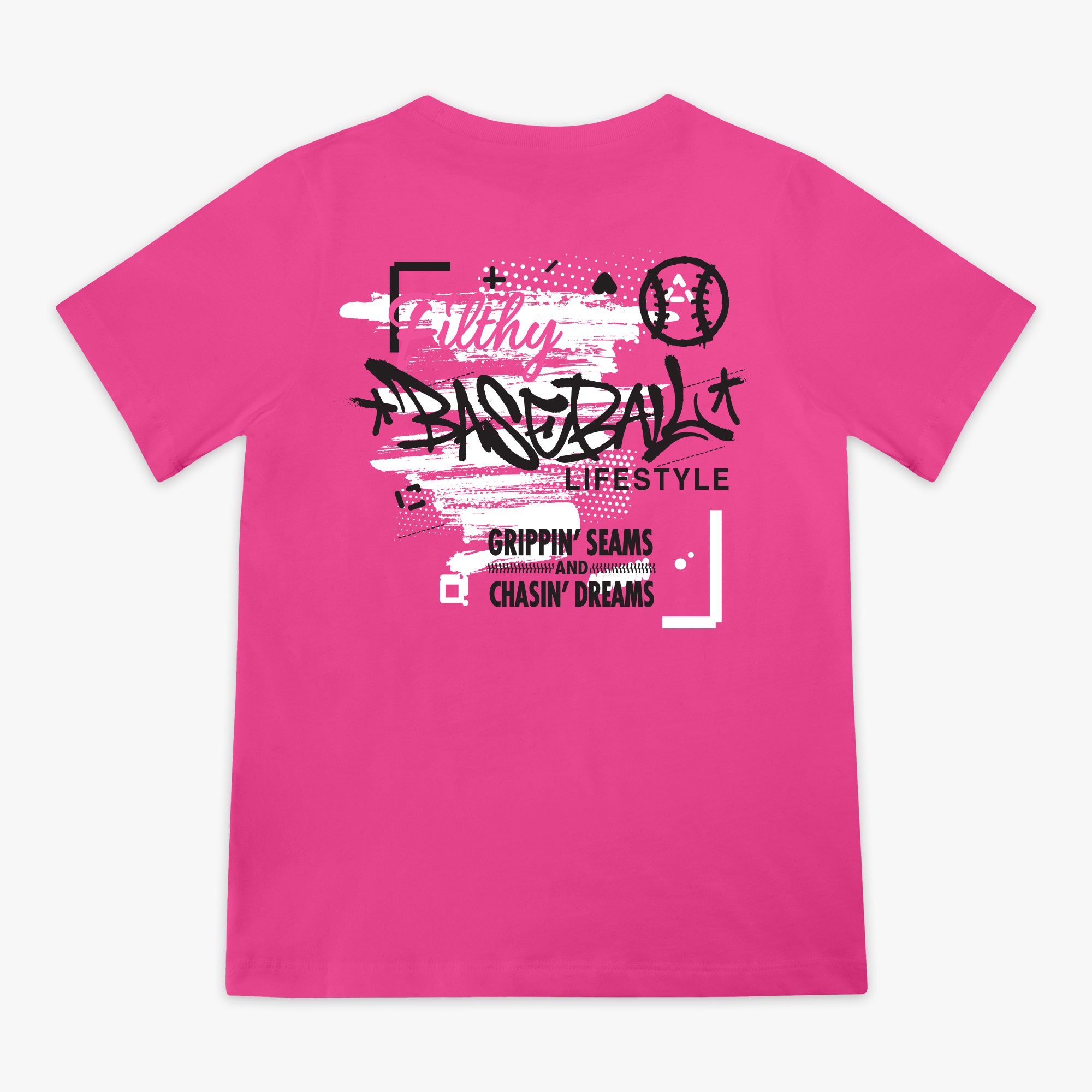 Graffiti Youth Tee - Pink
