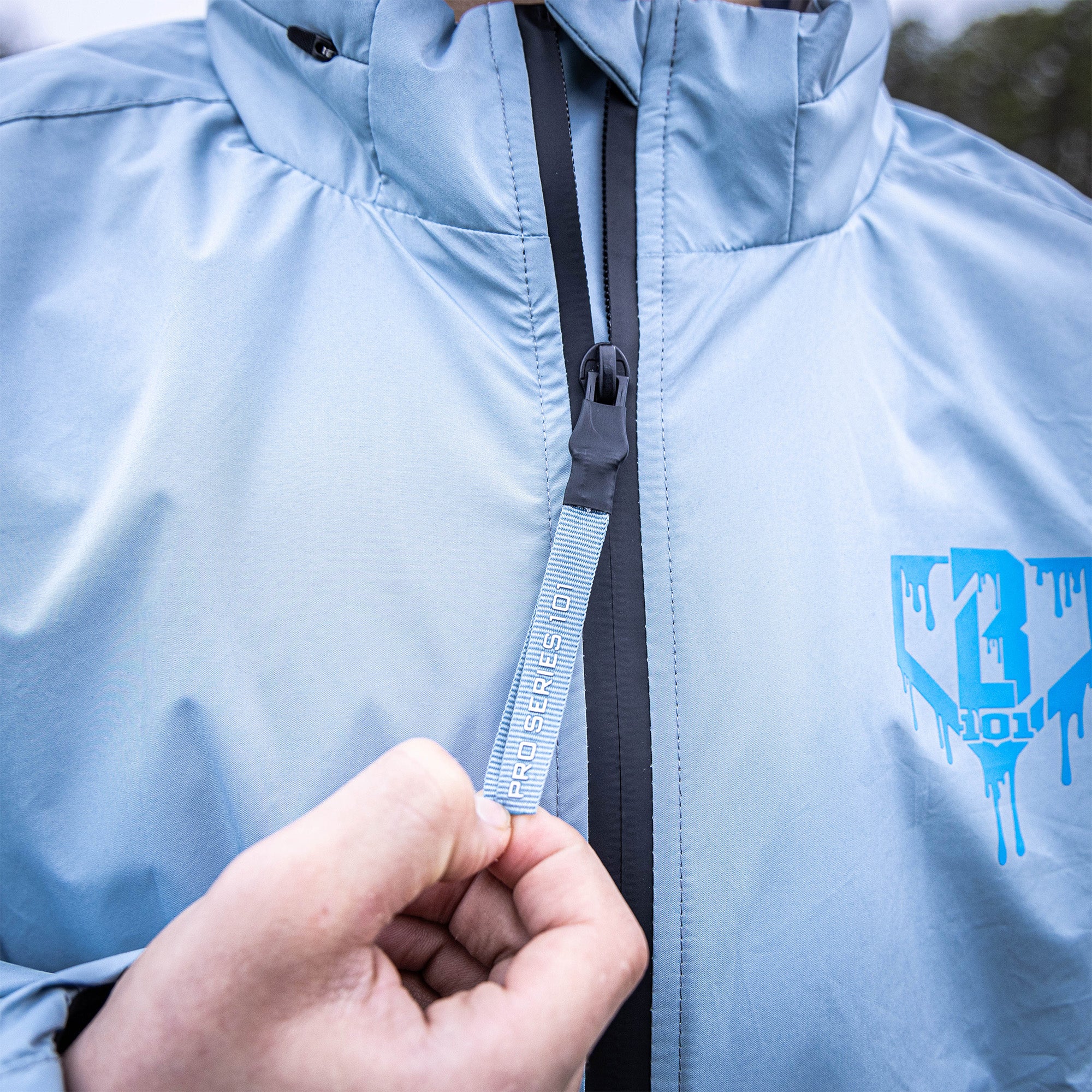 Rain Delay Youth Jacket - Gray - Image 9
