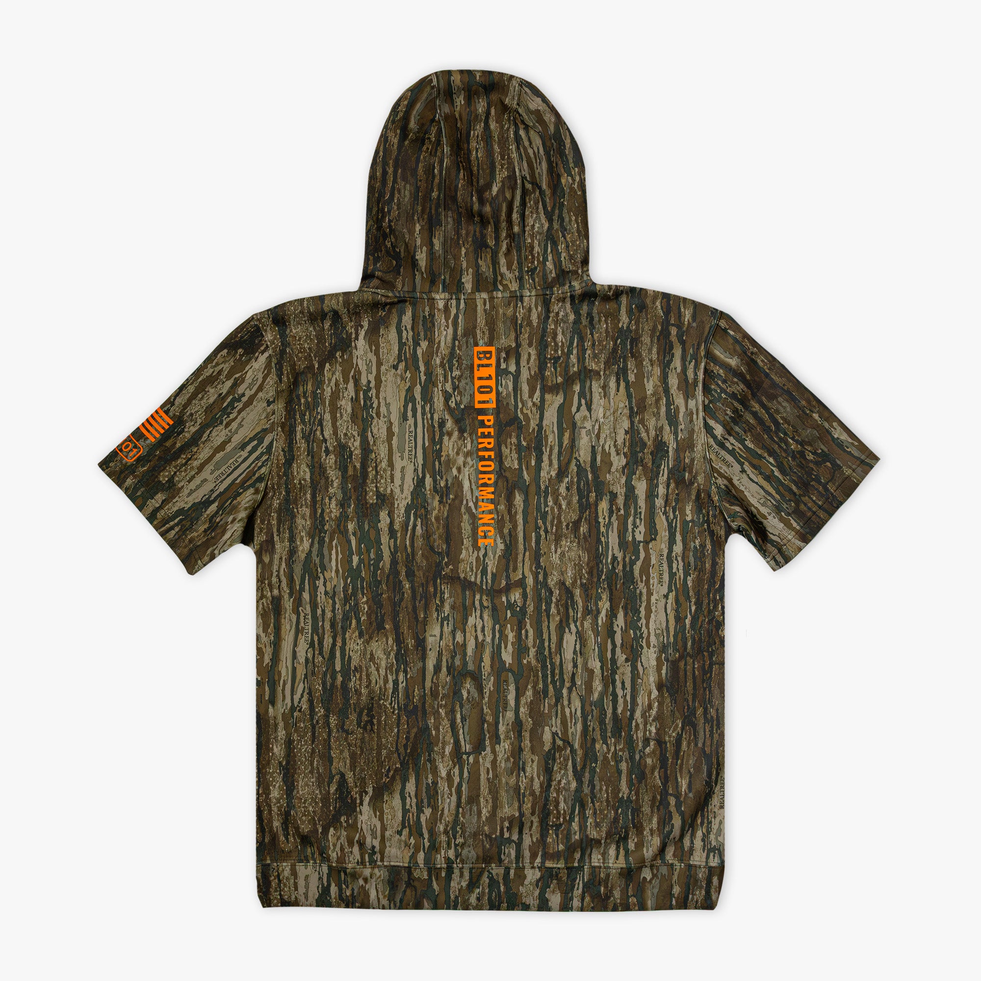 Realtree BSBL-SZN Short Sleeve Hoodie V3 - Legacy - Image 2