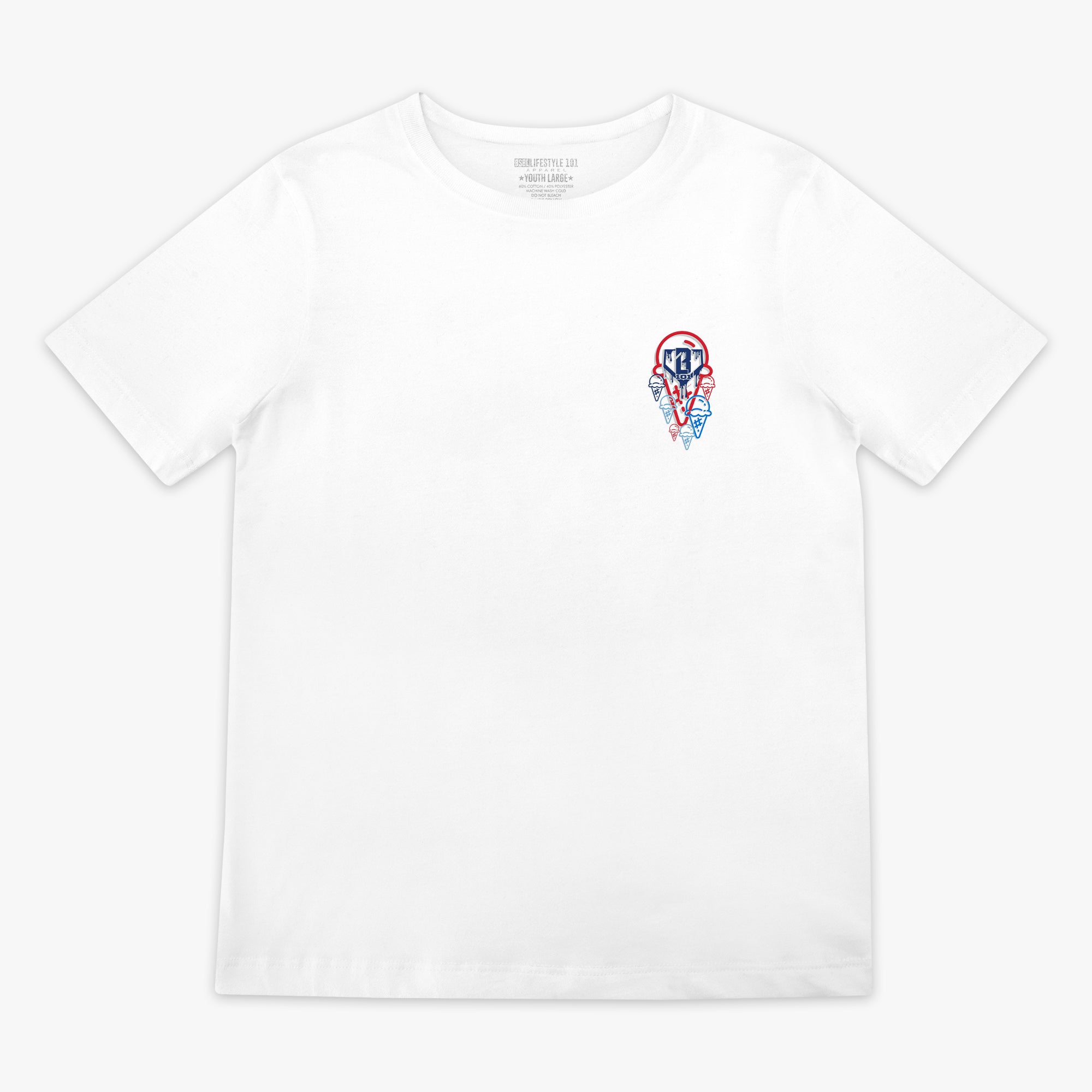 Scoops Ice Cream Youth Tee - USA - Image 2