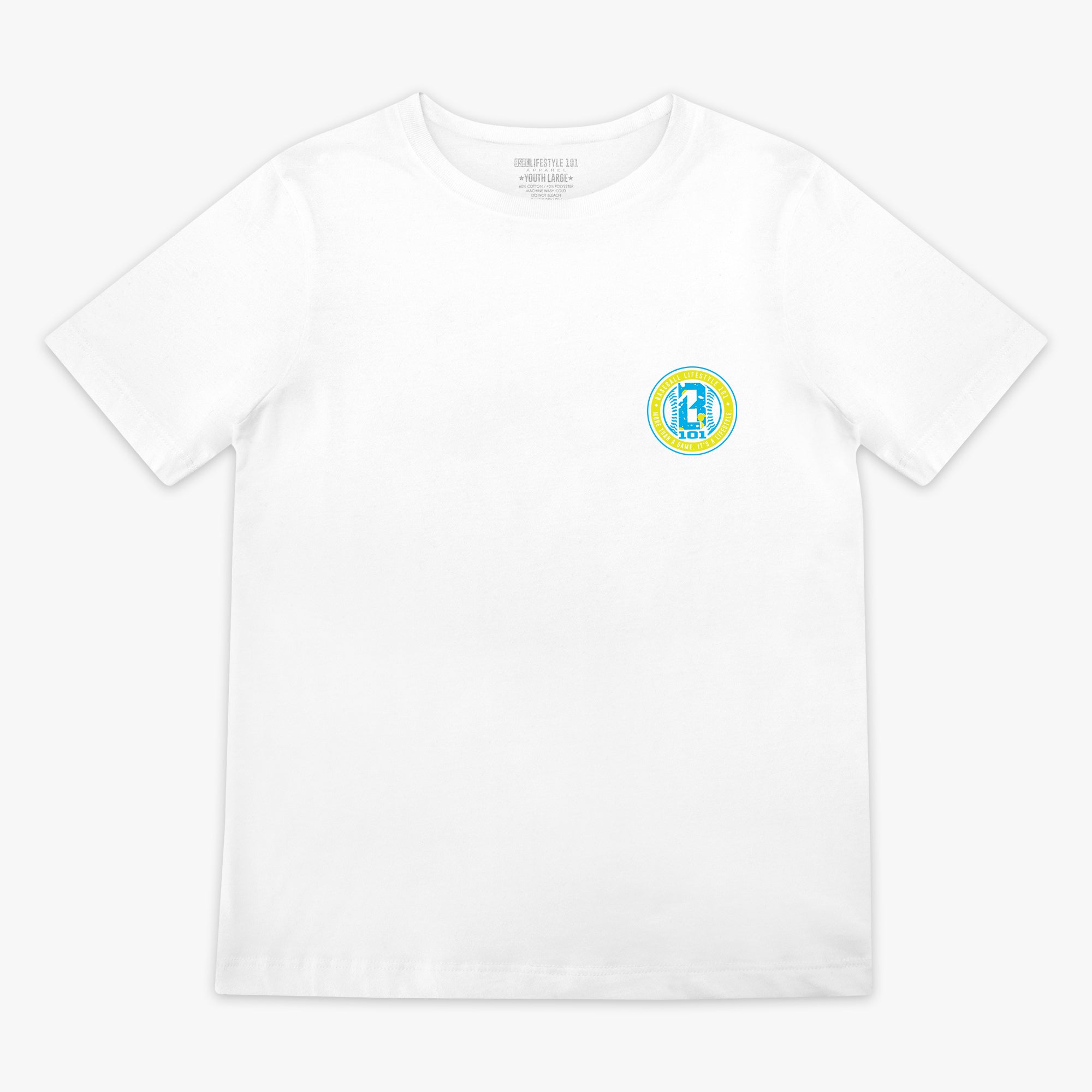 Splatter Established Youth Tee - White - Image 2