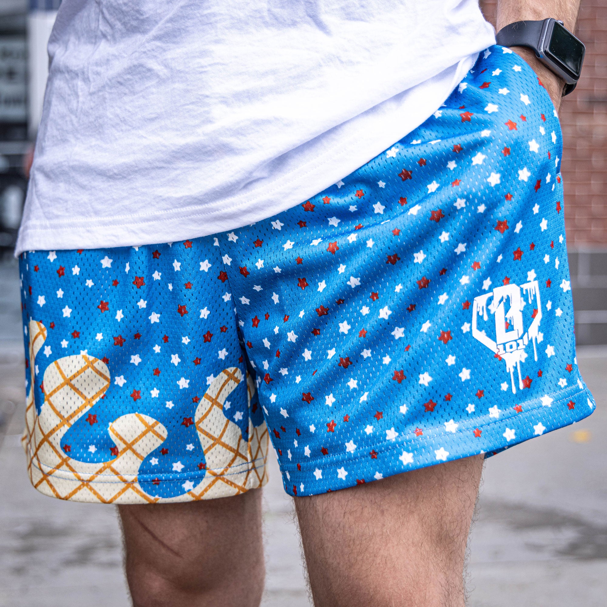 Ice Cream Youth Shorts - USA - Image 4