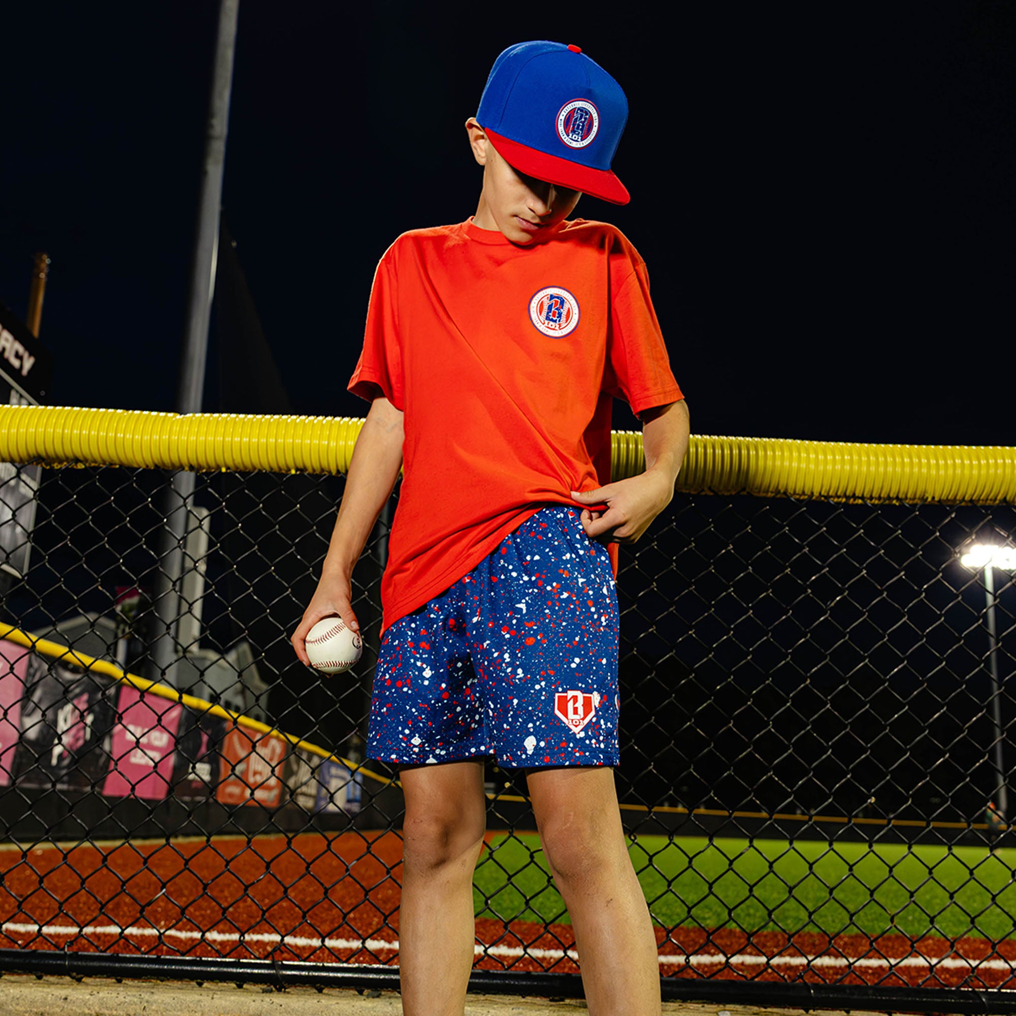Splatter Youth Shorts - USA - Image 2