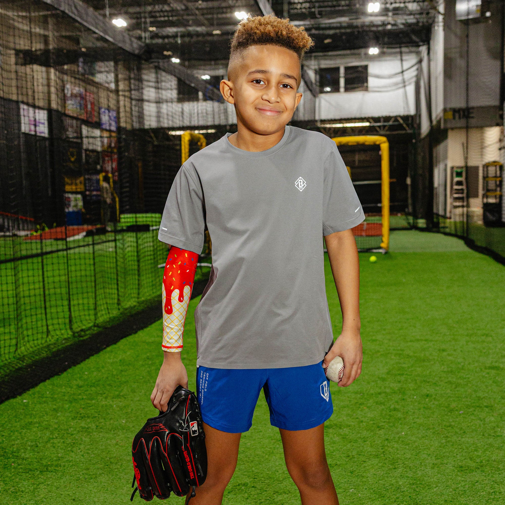 Ice Cream Youth Arm Sleeve - Cherry - Image 2