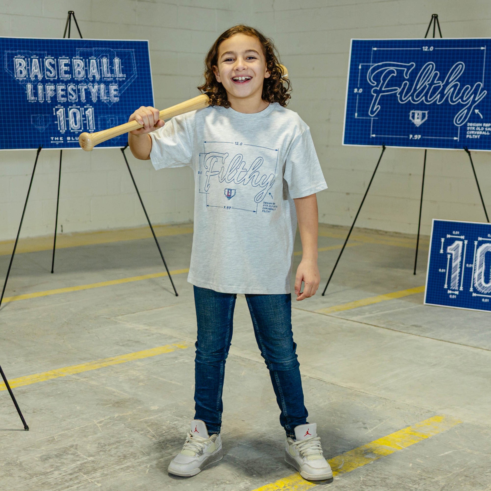 Blueprint Filthy Youth Tee - Heather Gray - Image 5