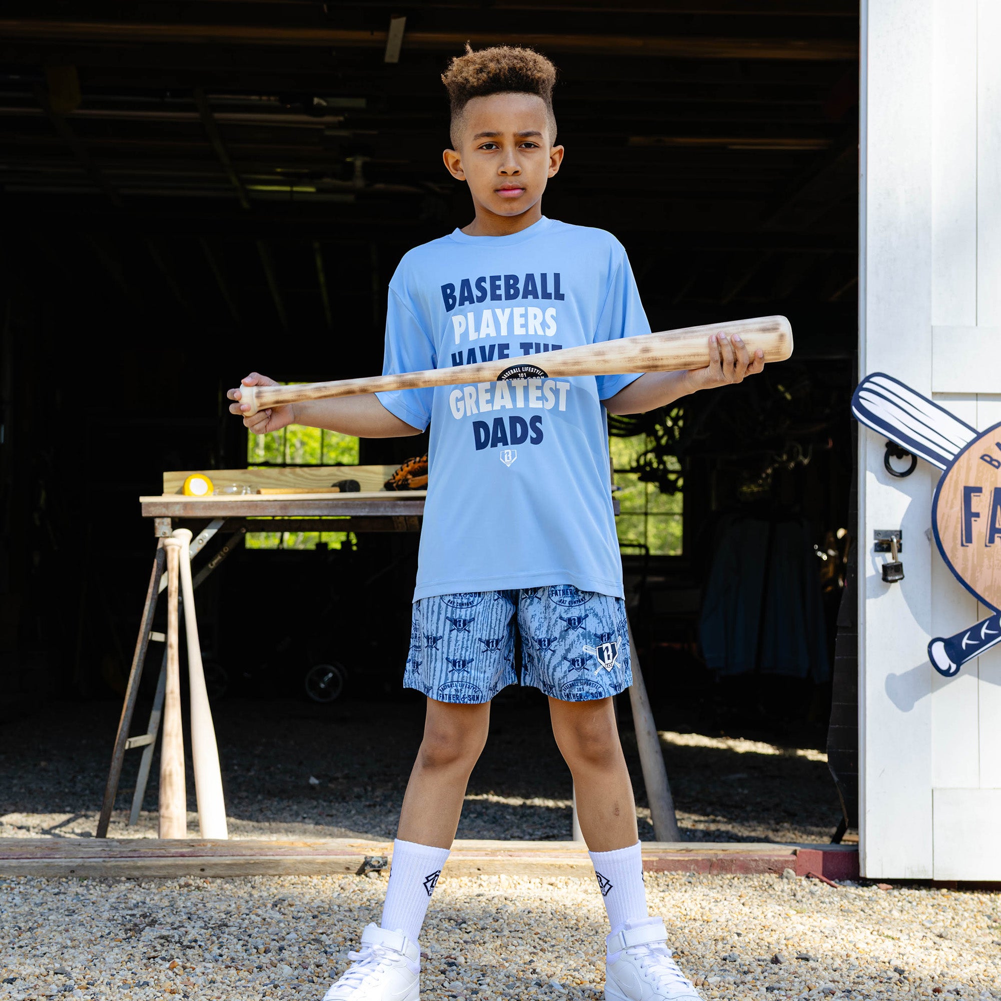 Heritage Diamond Youth Shorts - Image 2