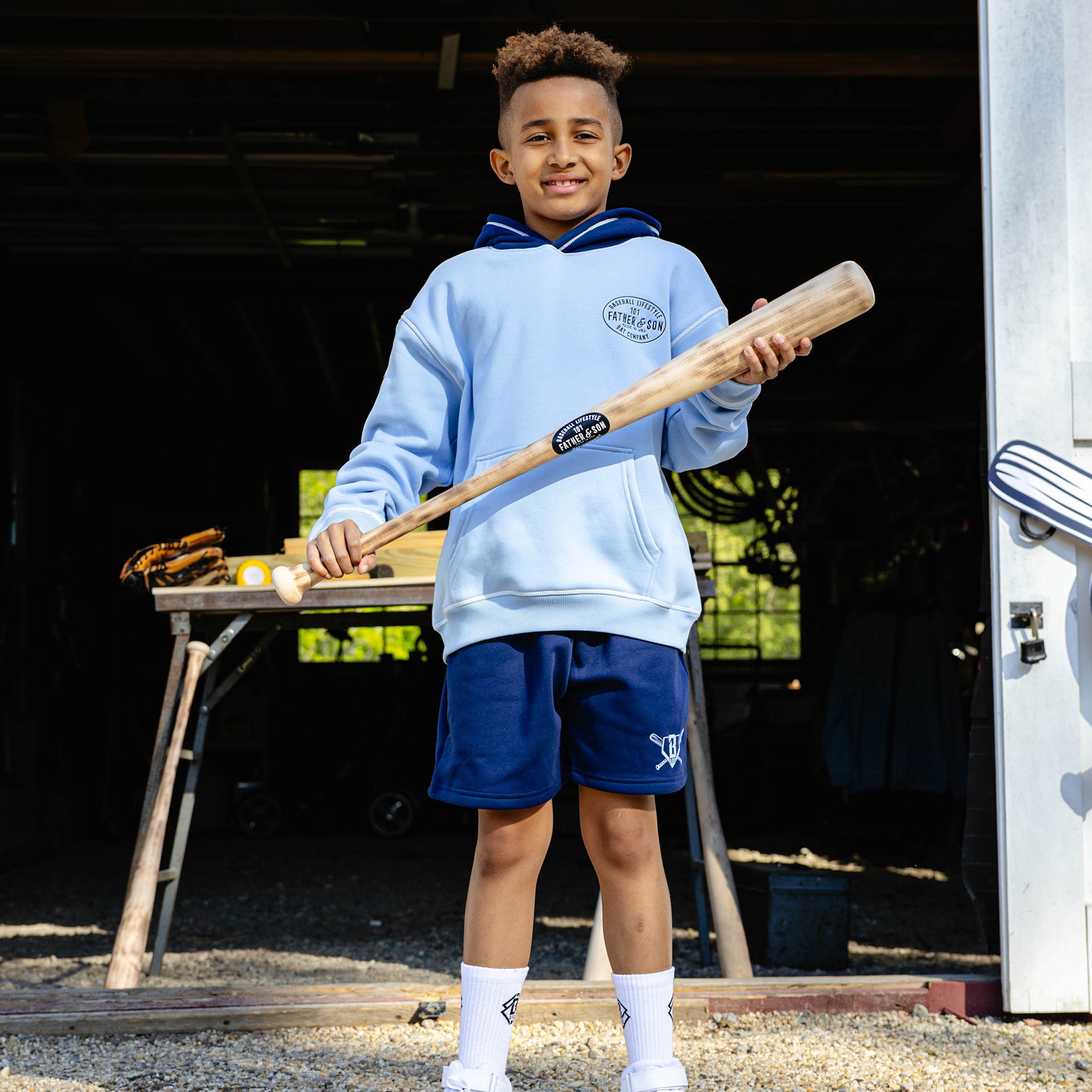 Heritage Diamond Youth Sweatshorts - Image 3