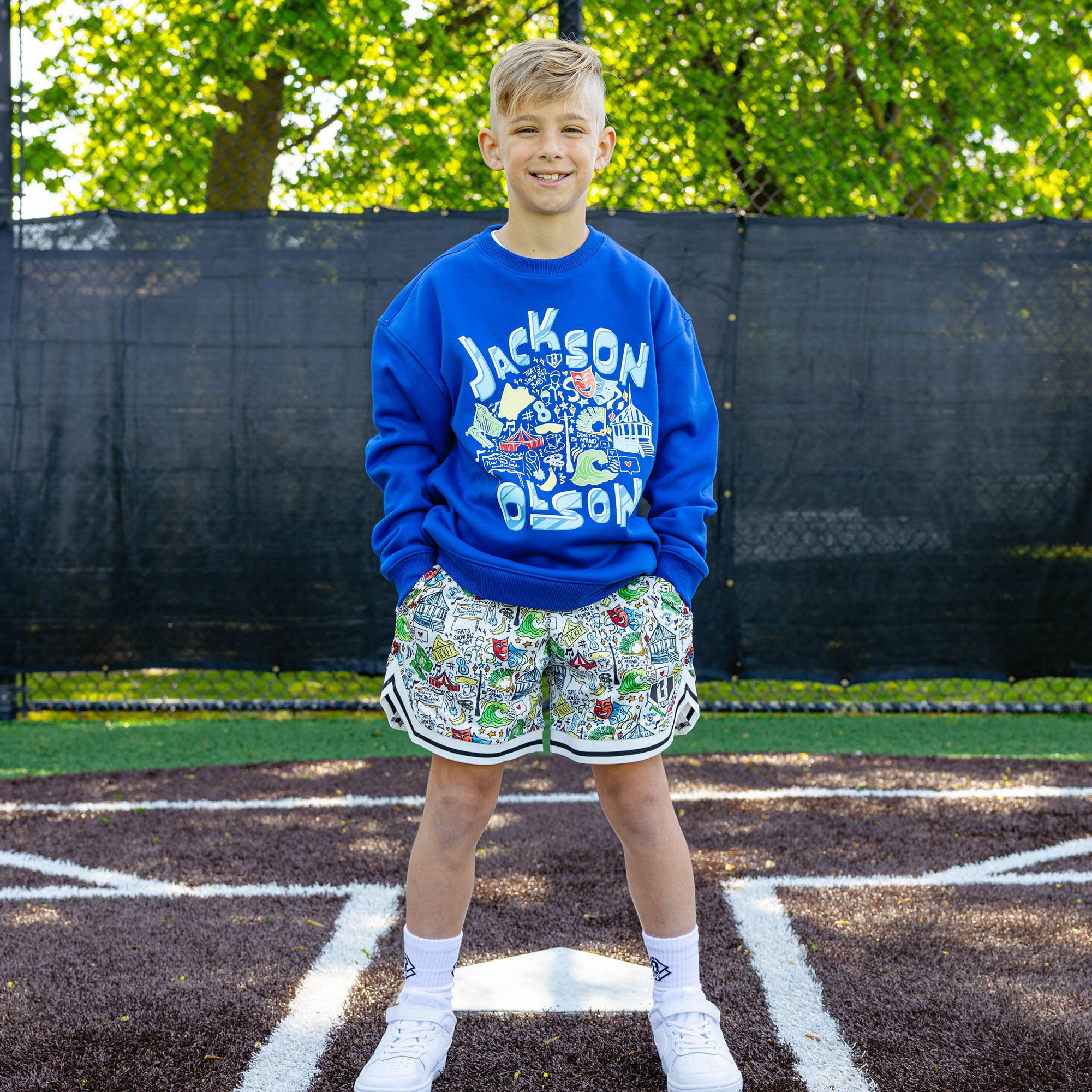 Jackson Olson Hometown Youth Crewneck - Image 4