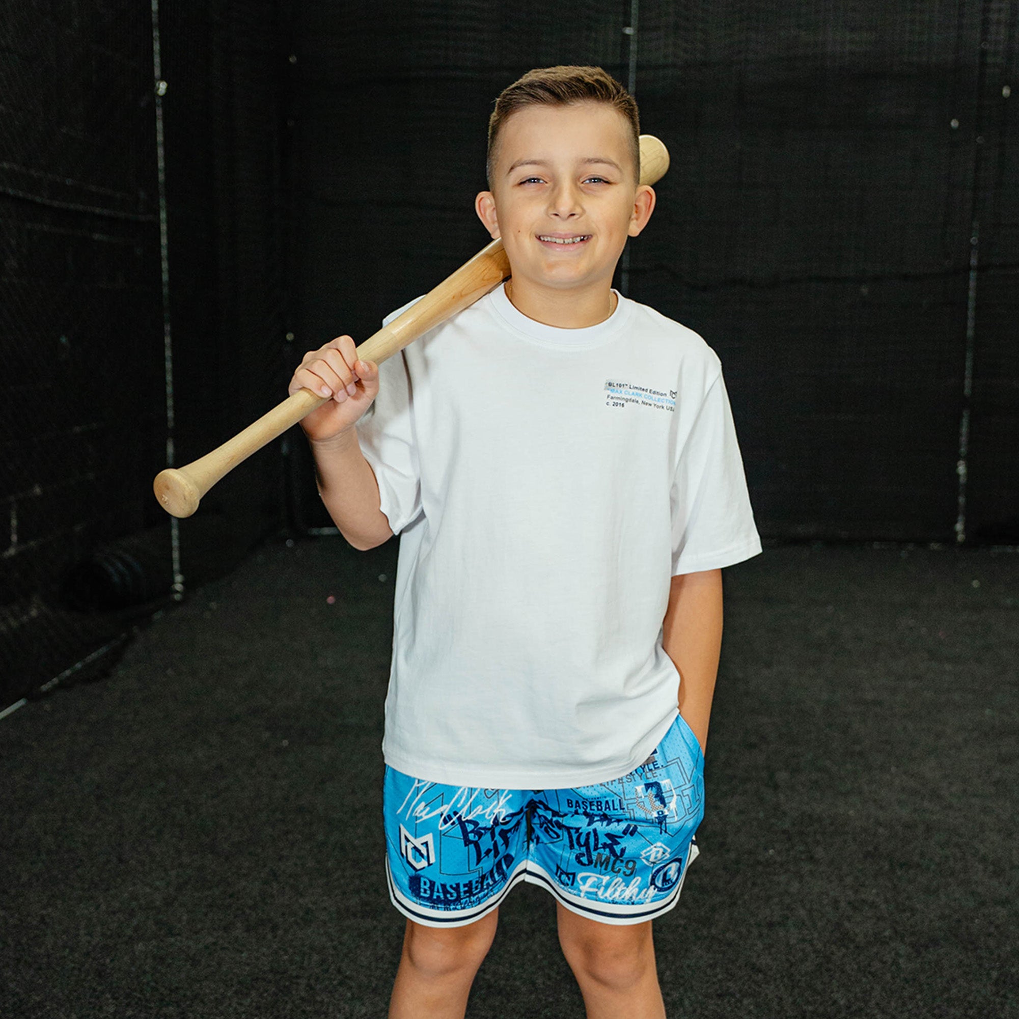 Max Clark Youth Tee - White - Image 4