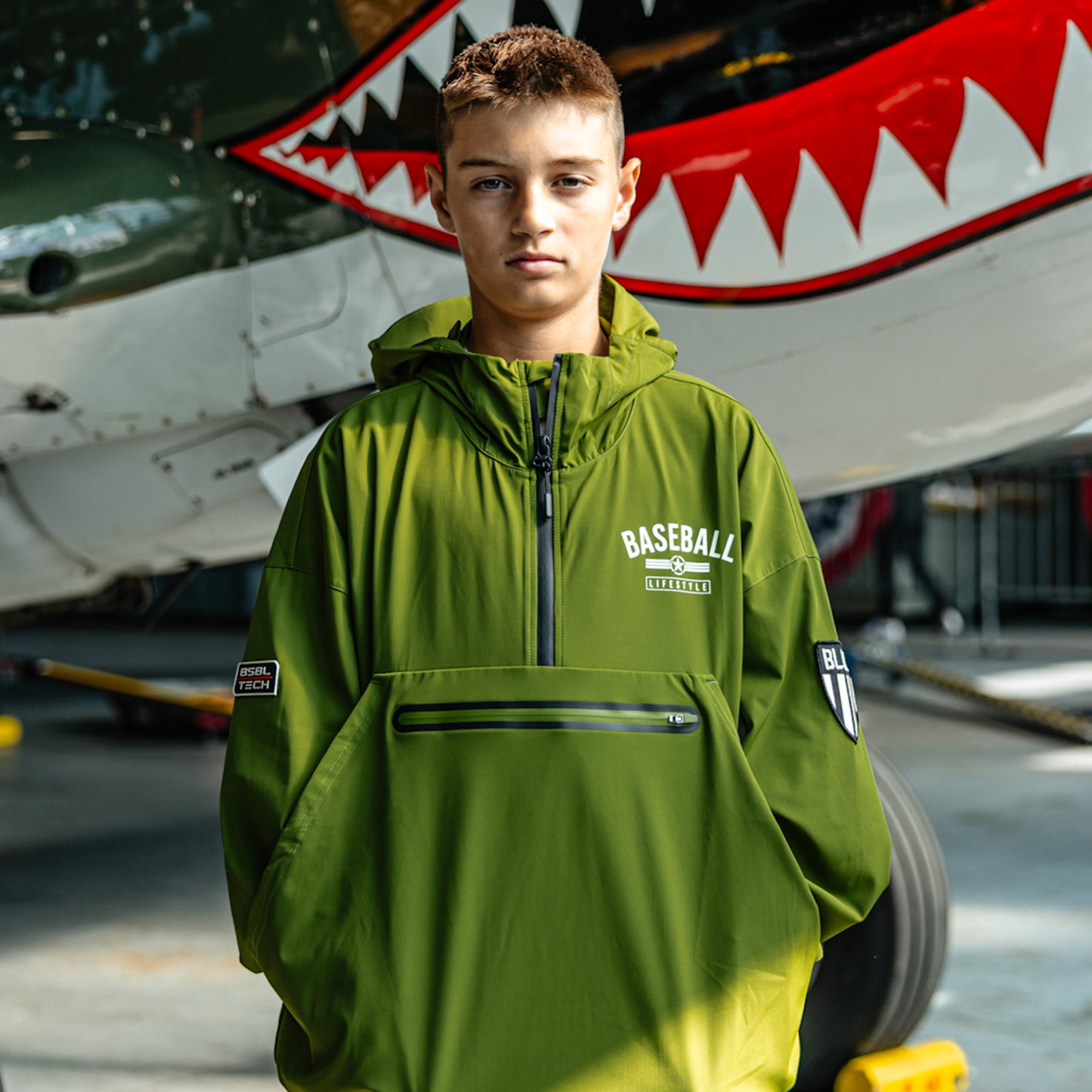 Heritage Youth Windbreaker - Unit 101 - Image 3