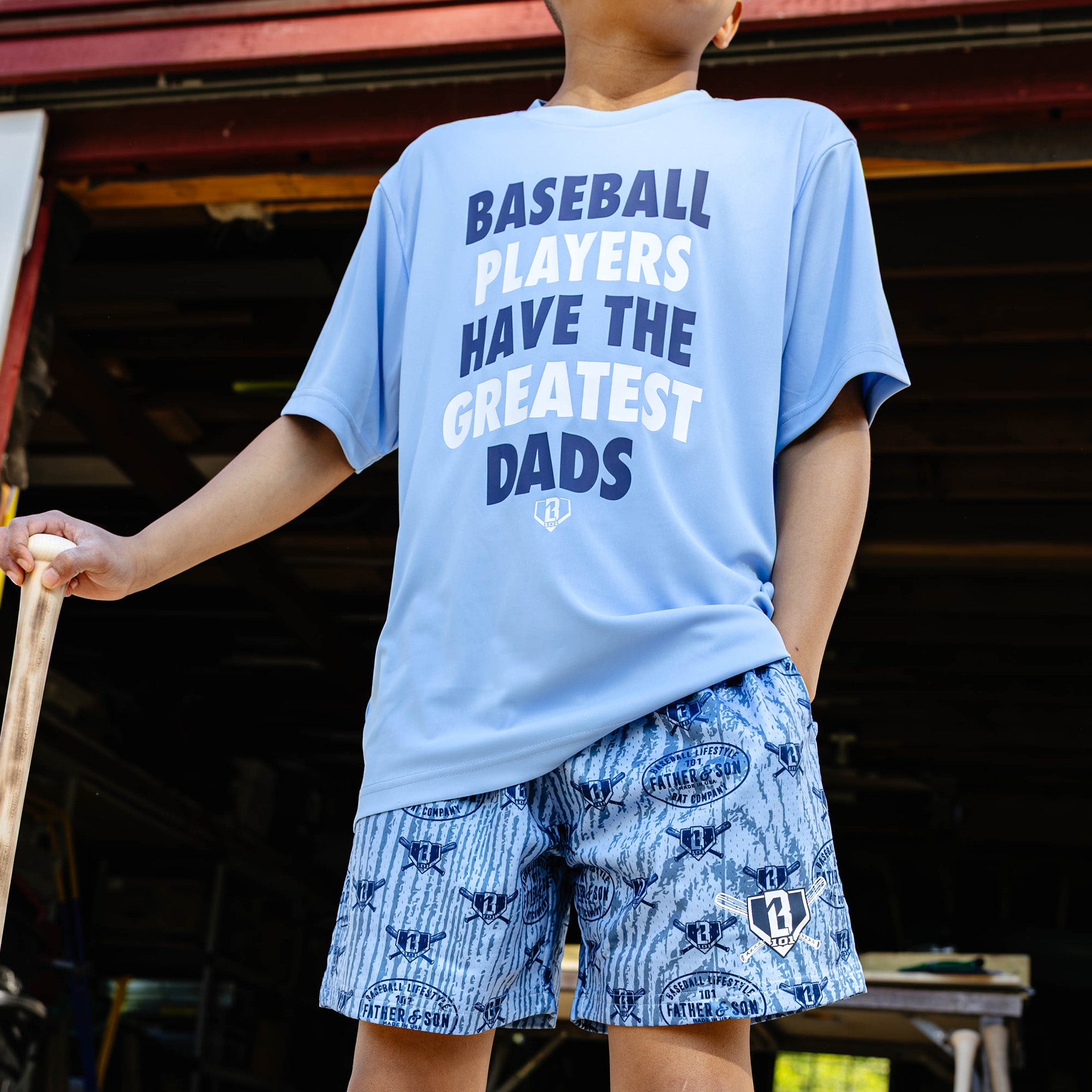 Greatest Dads Athletic Youth Tee - Image 5