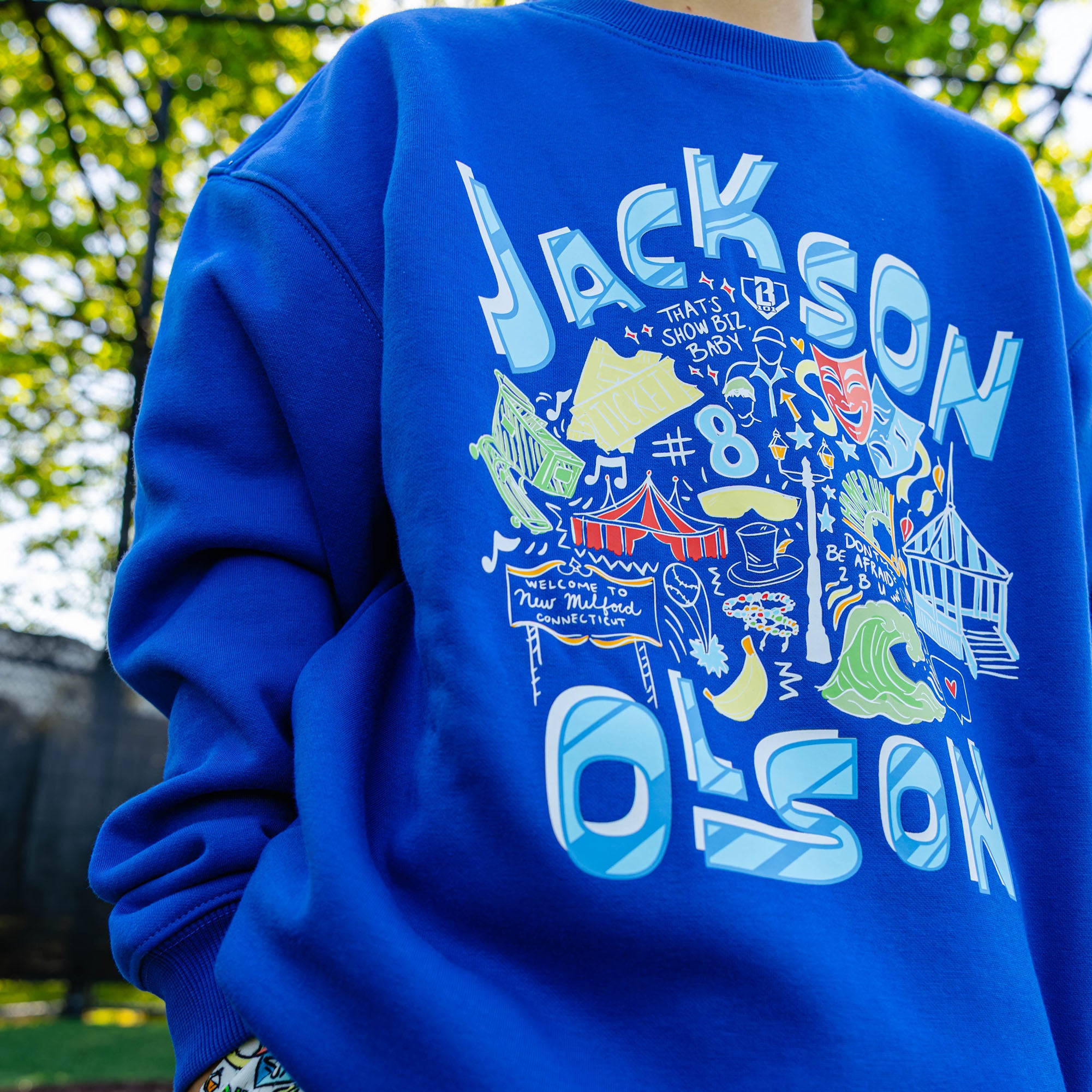 Jackson Olson Hometown Youth Crewneck - Image 2