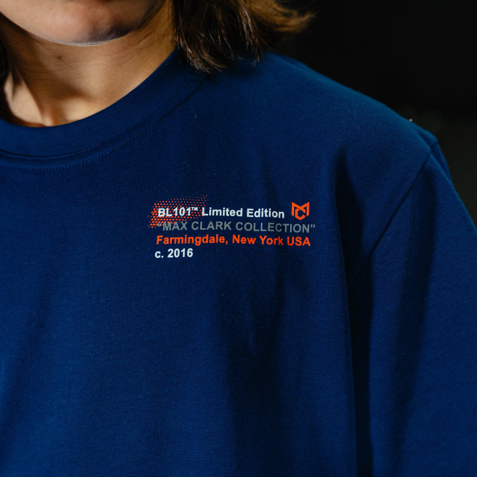Max Clark Youth Tee - Navy - Image 5