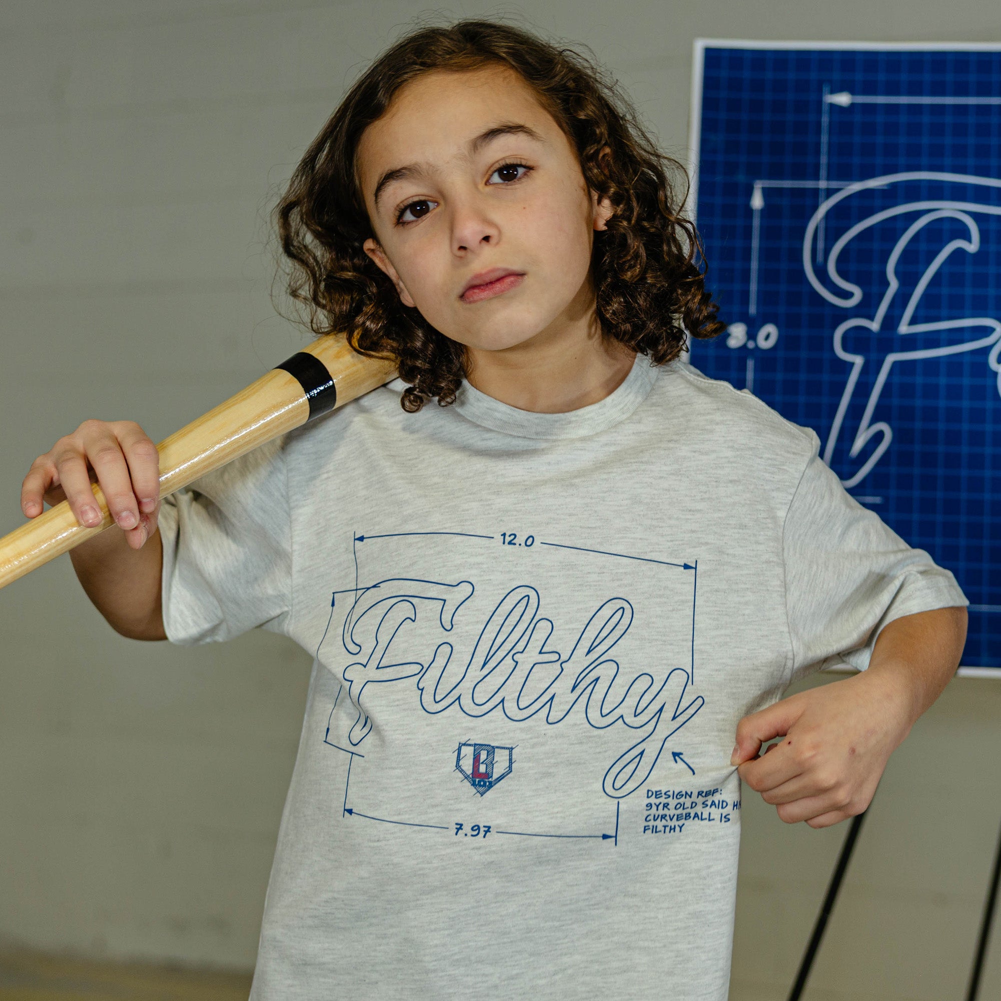 Blueprint Filthy Youth Tee - Heather Gray - Image 3