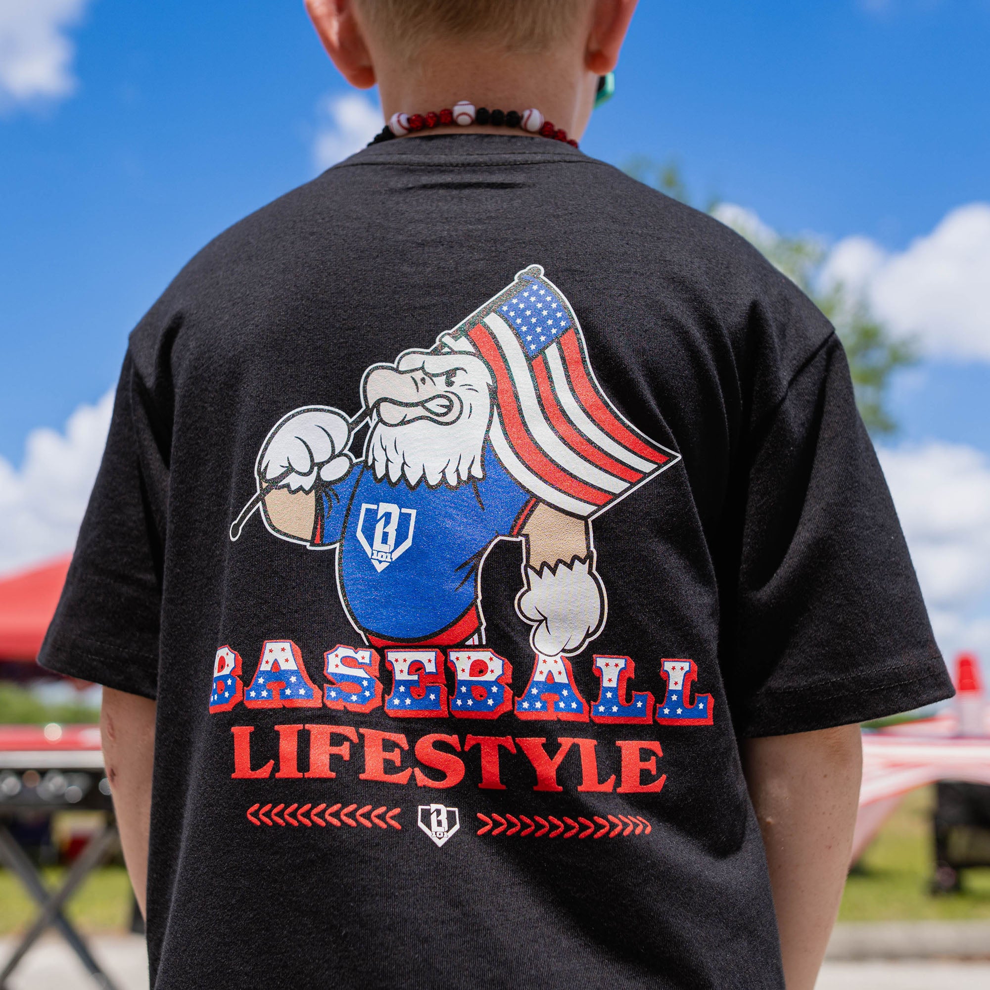 Patriot Pitch Youth Tee - Image 5