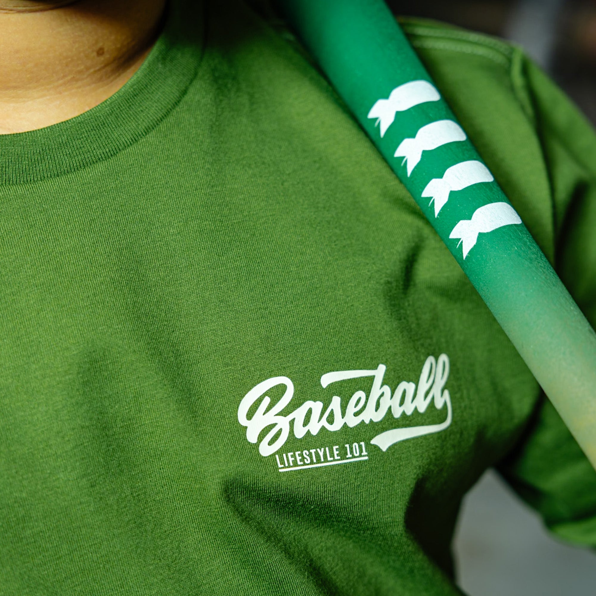 Established Tee - Green/Bone - Image 6